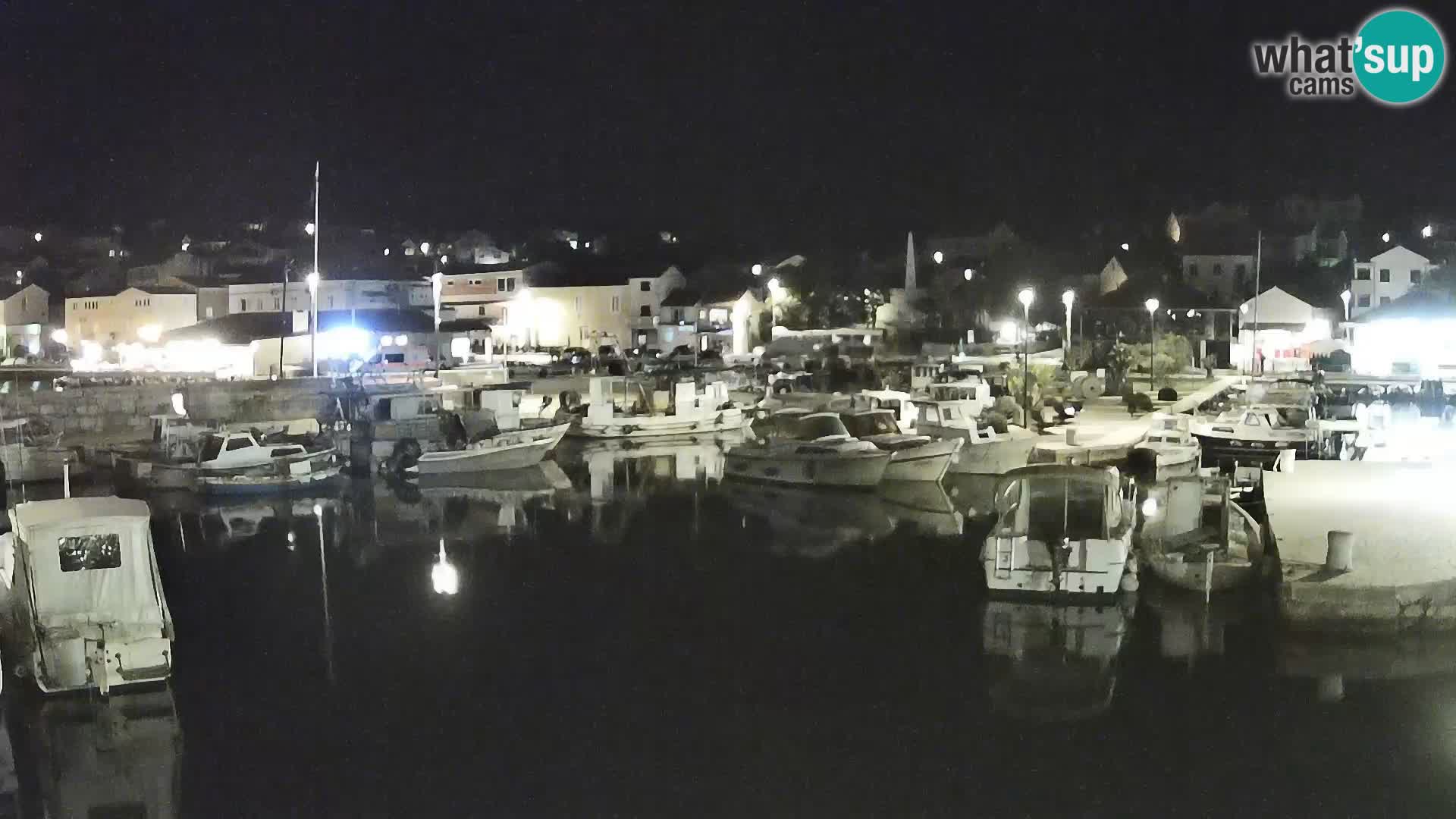 Spletna kamera Tkon – Marina in mesto