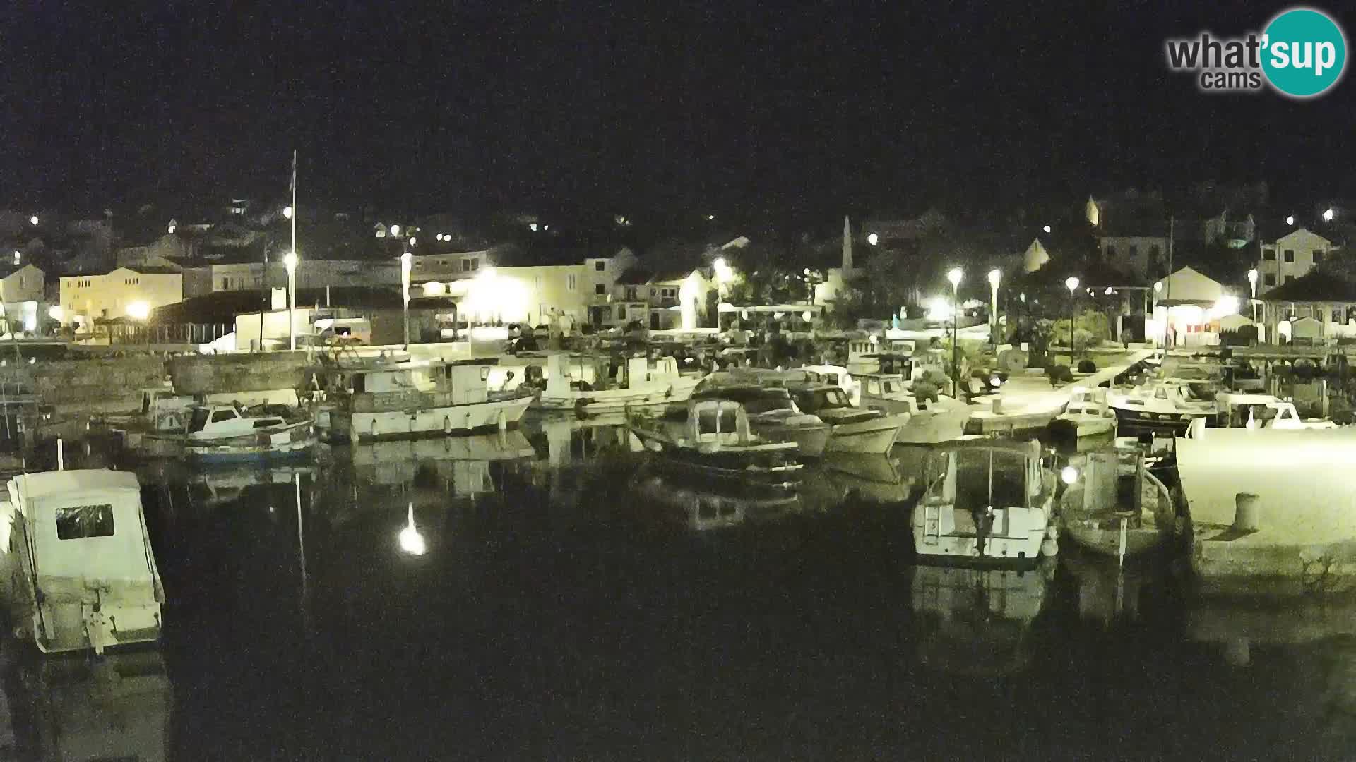 Spletna kamera Tkon – Marina in mesto