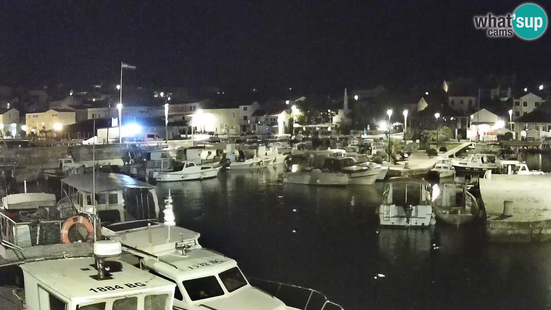 Spletna kamera Tkon – Marina in mesto