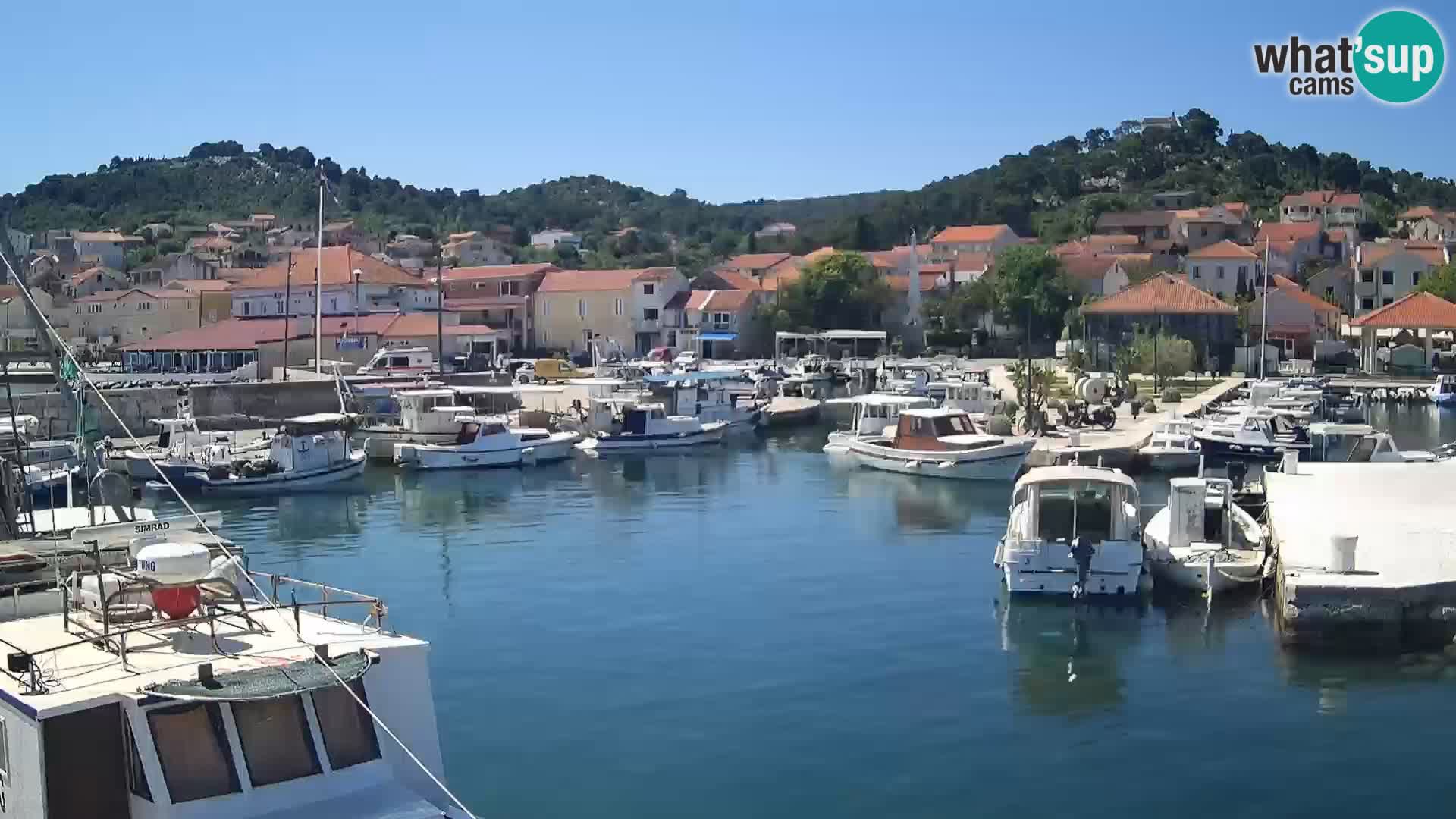 Web kamera Tkon – marina i grad