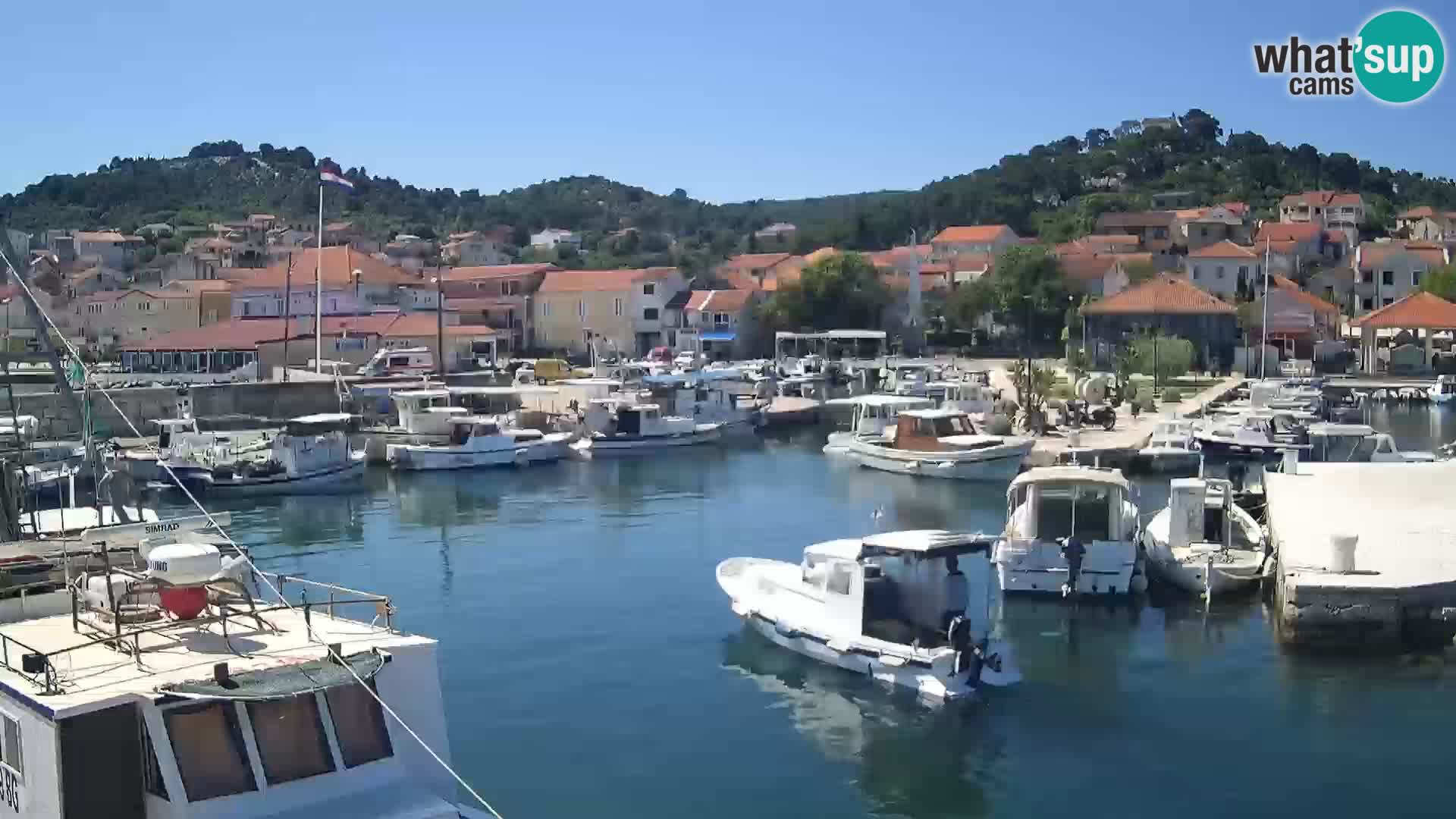 Web kamera Tkon – marina i grad