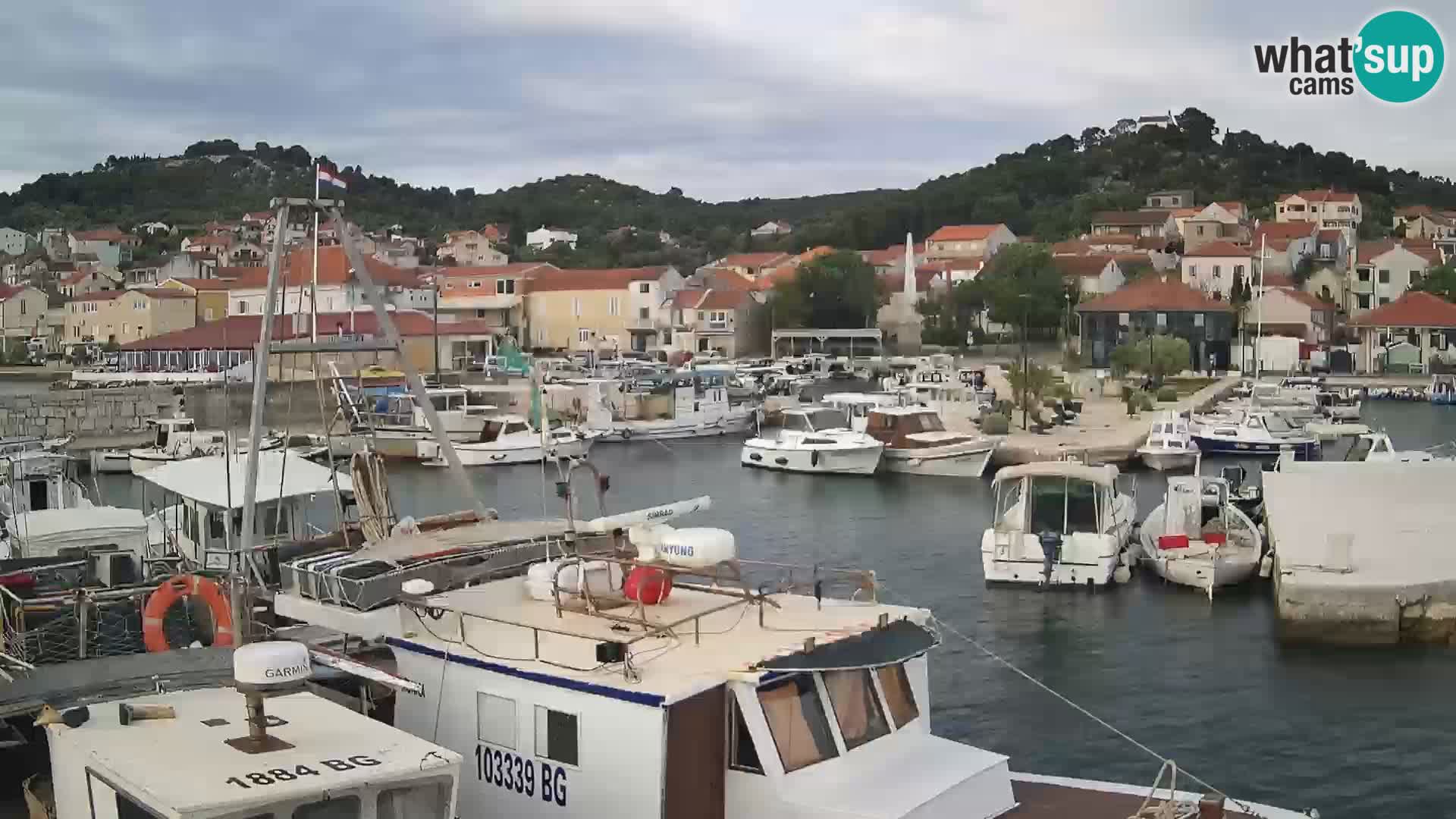 Web kamera Tkon – marina i grad