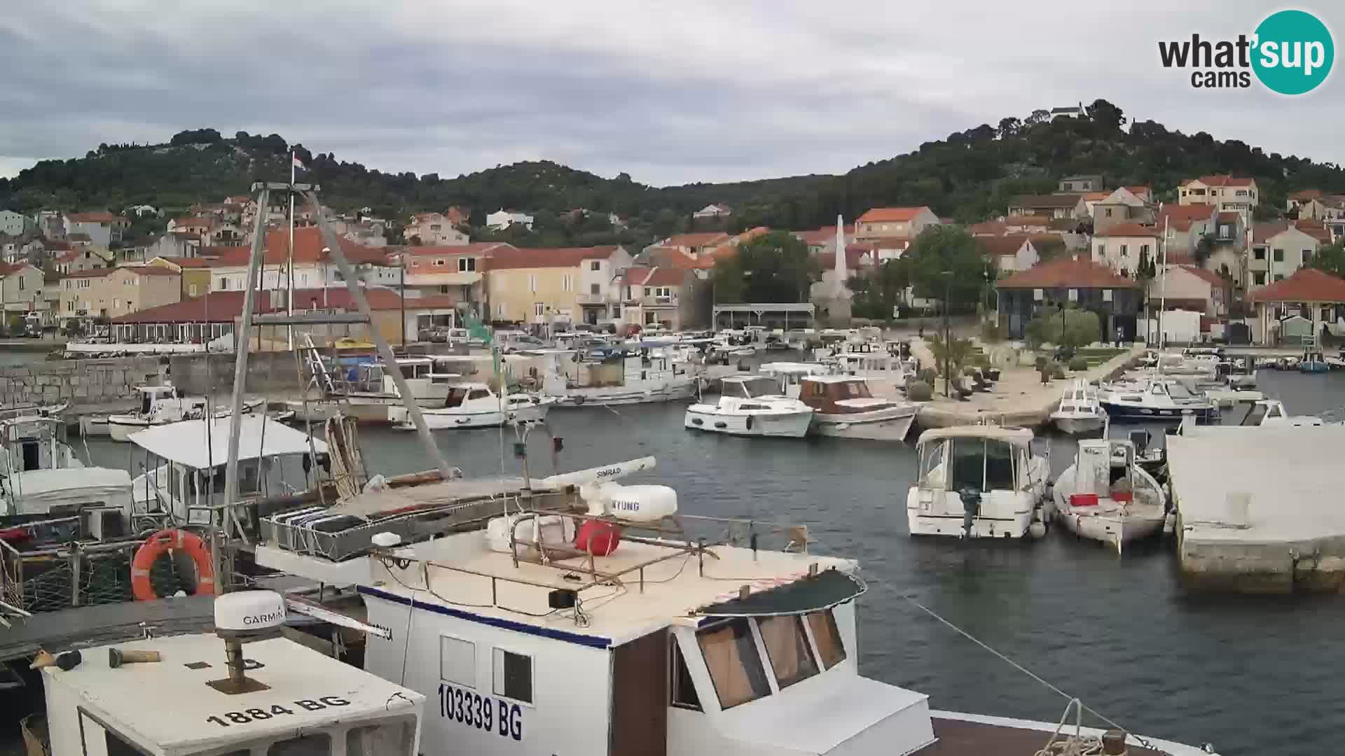 Web kamera Tkon – marina i grad