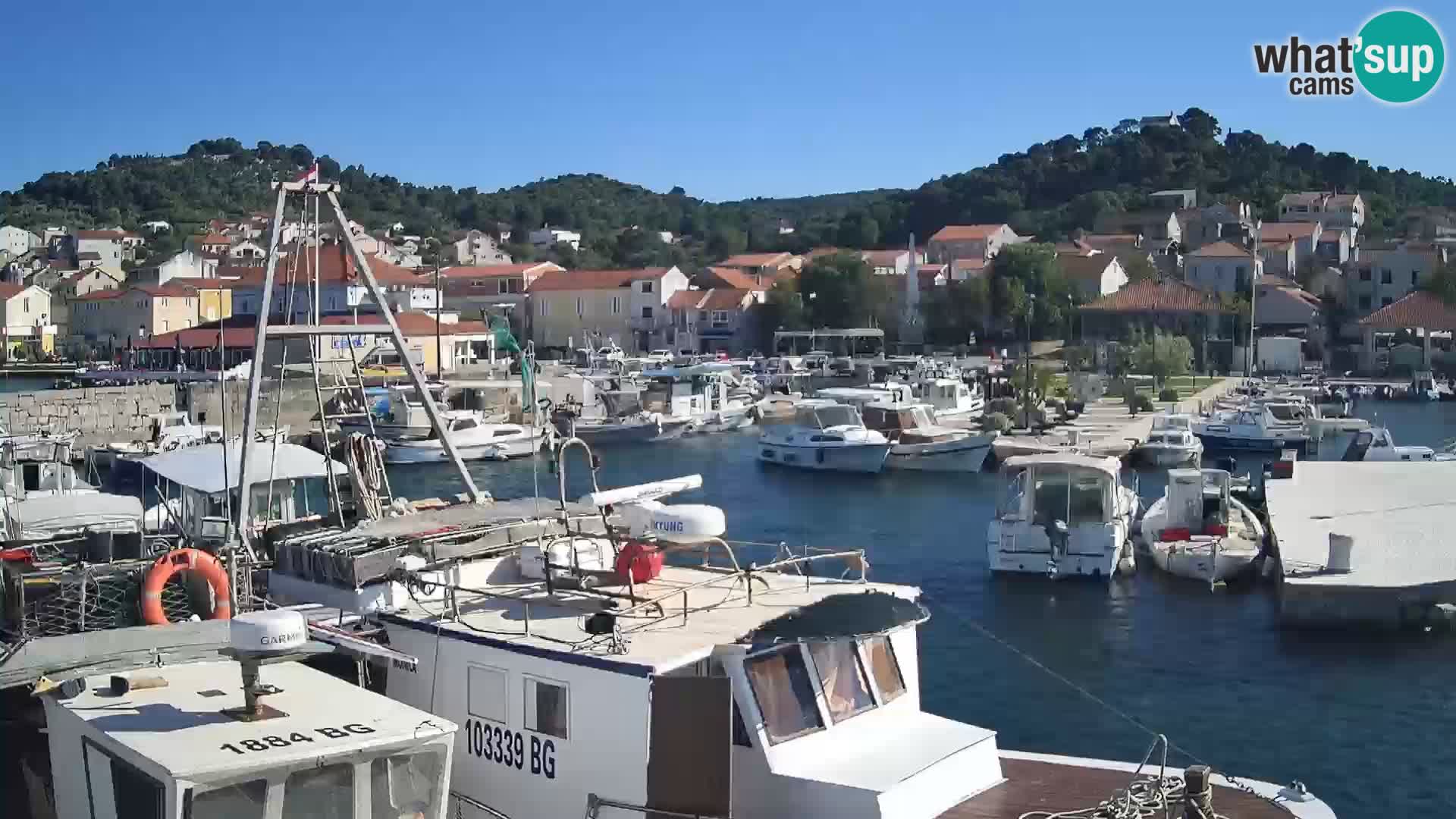 Web kamera Tkon – marina i grad