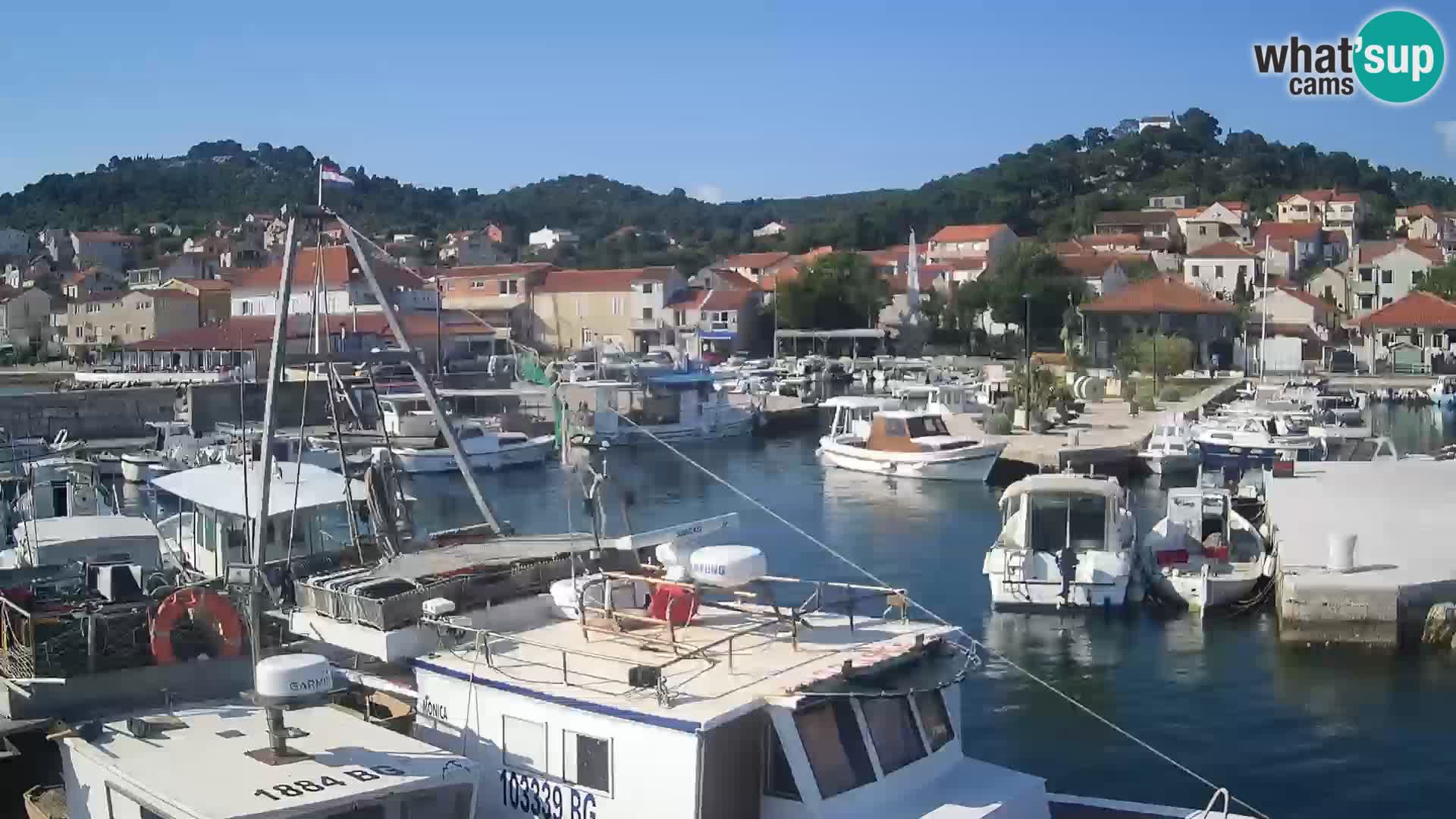 Web kamera Tkon – marina i grad