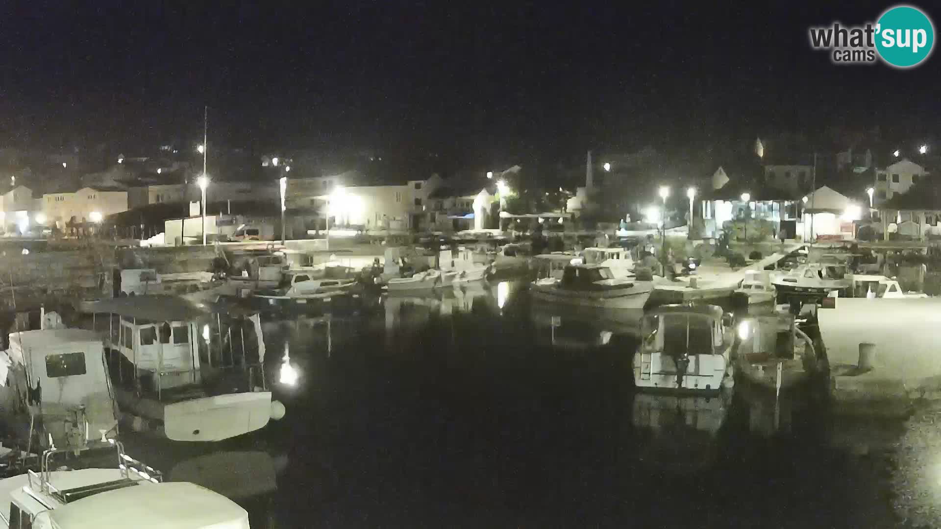 Webcam Tkon – marina and city