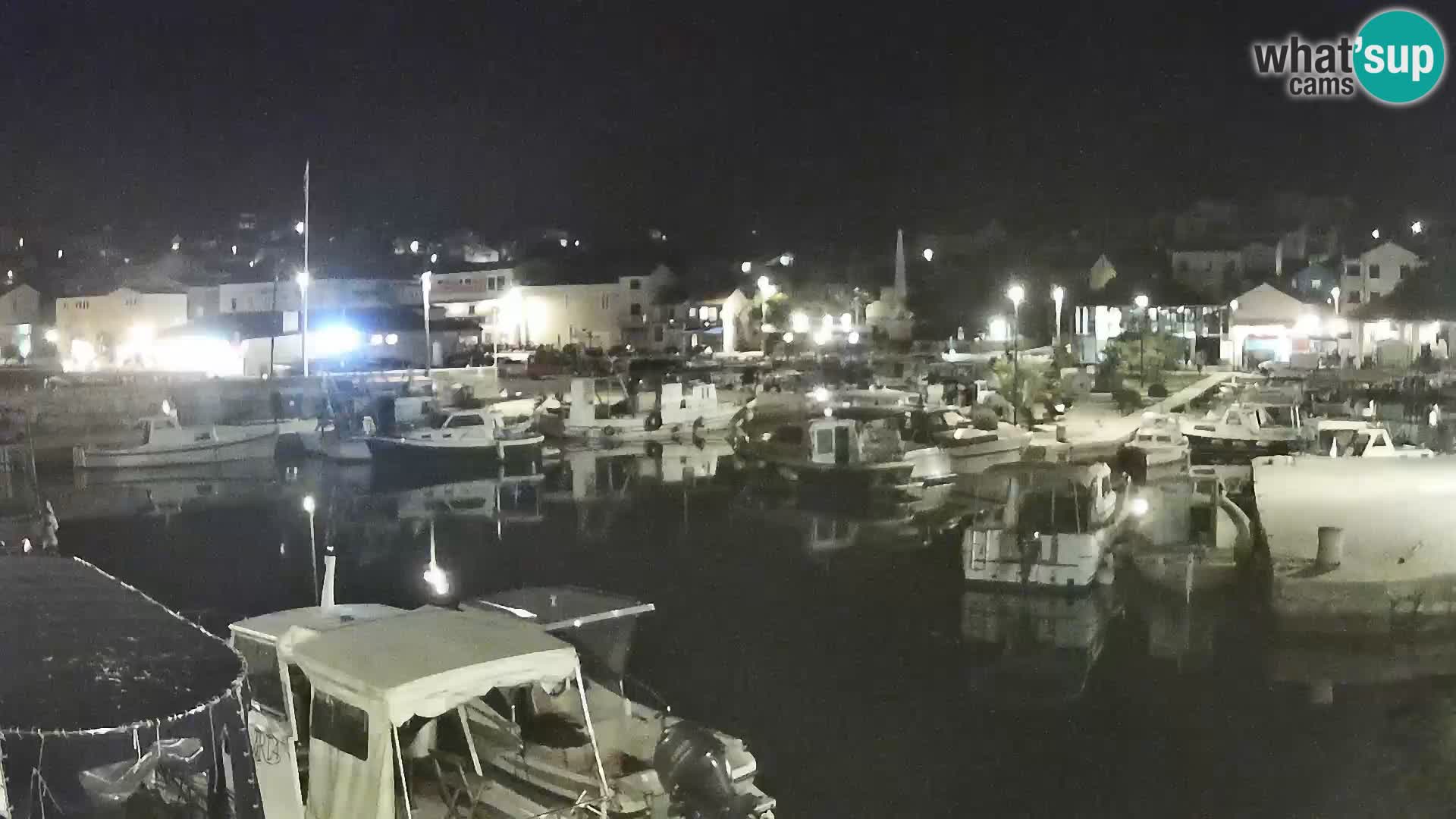 Webcam Tkon – marina and city