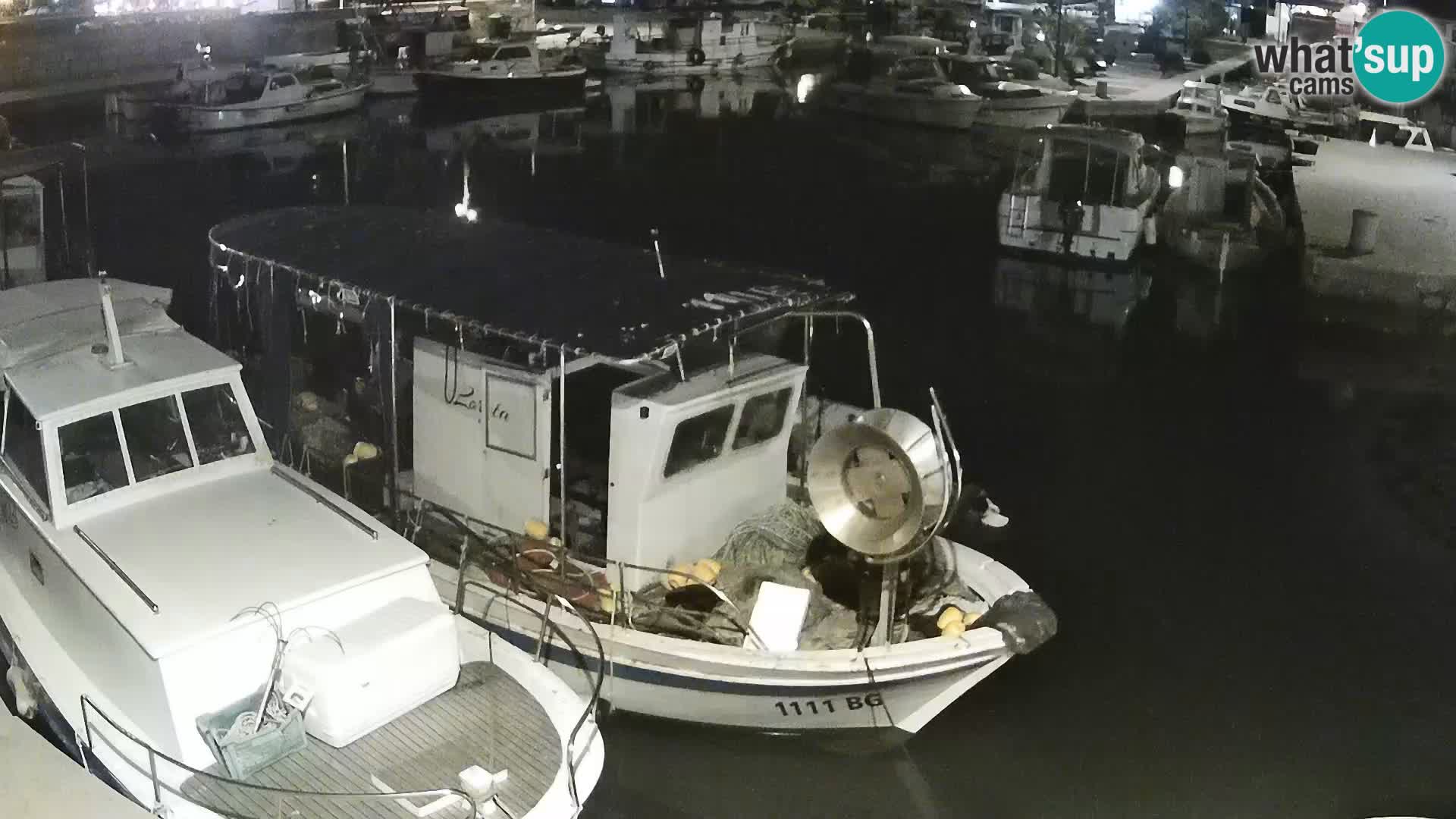 Spletna kamera Tkon – Marina in mesto