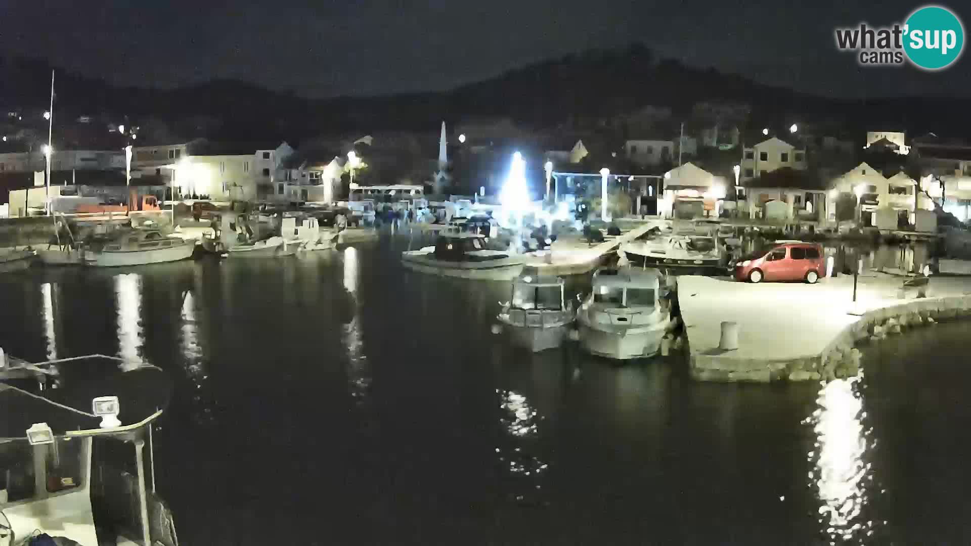 Webcam Tkon – marina and city