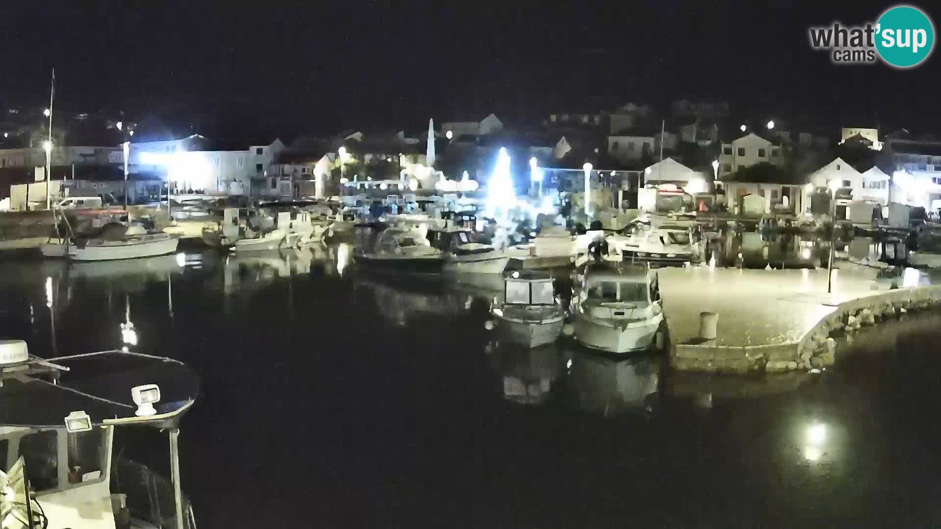 Webcam Tkon – marina and city