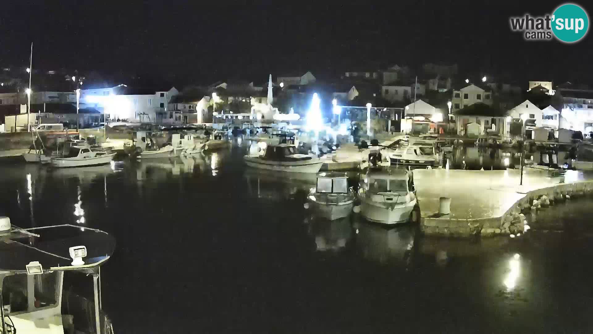 Webcam Tkon – marina and city