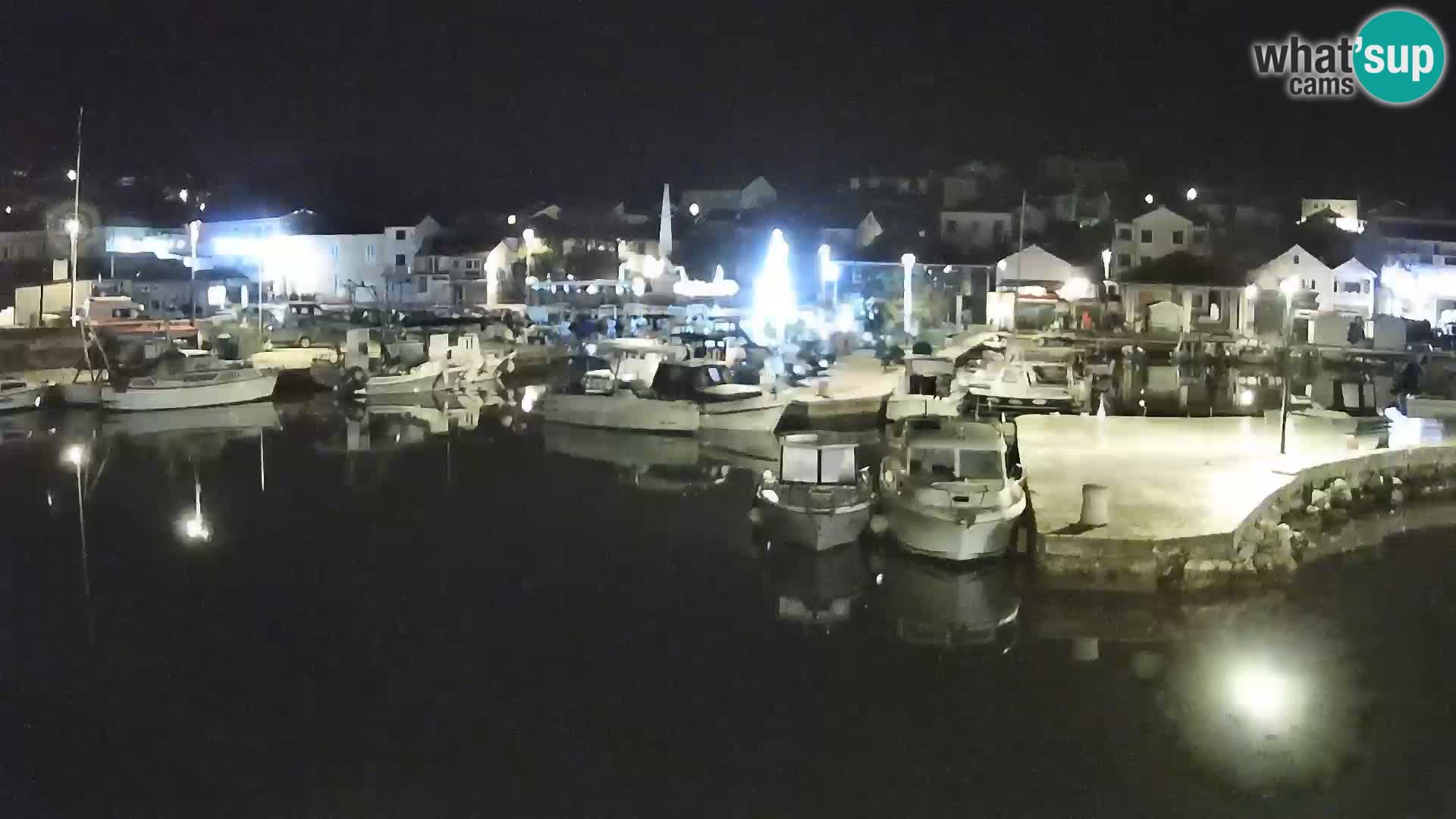 Webcam Tkon – marina and city