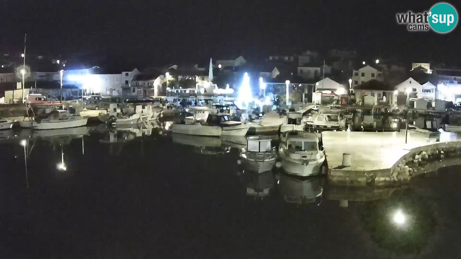 Webcam Tkon – marina and city