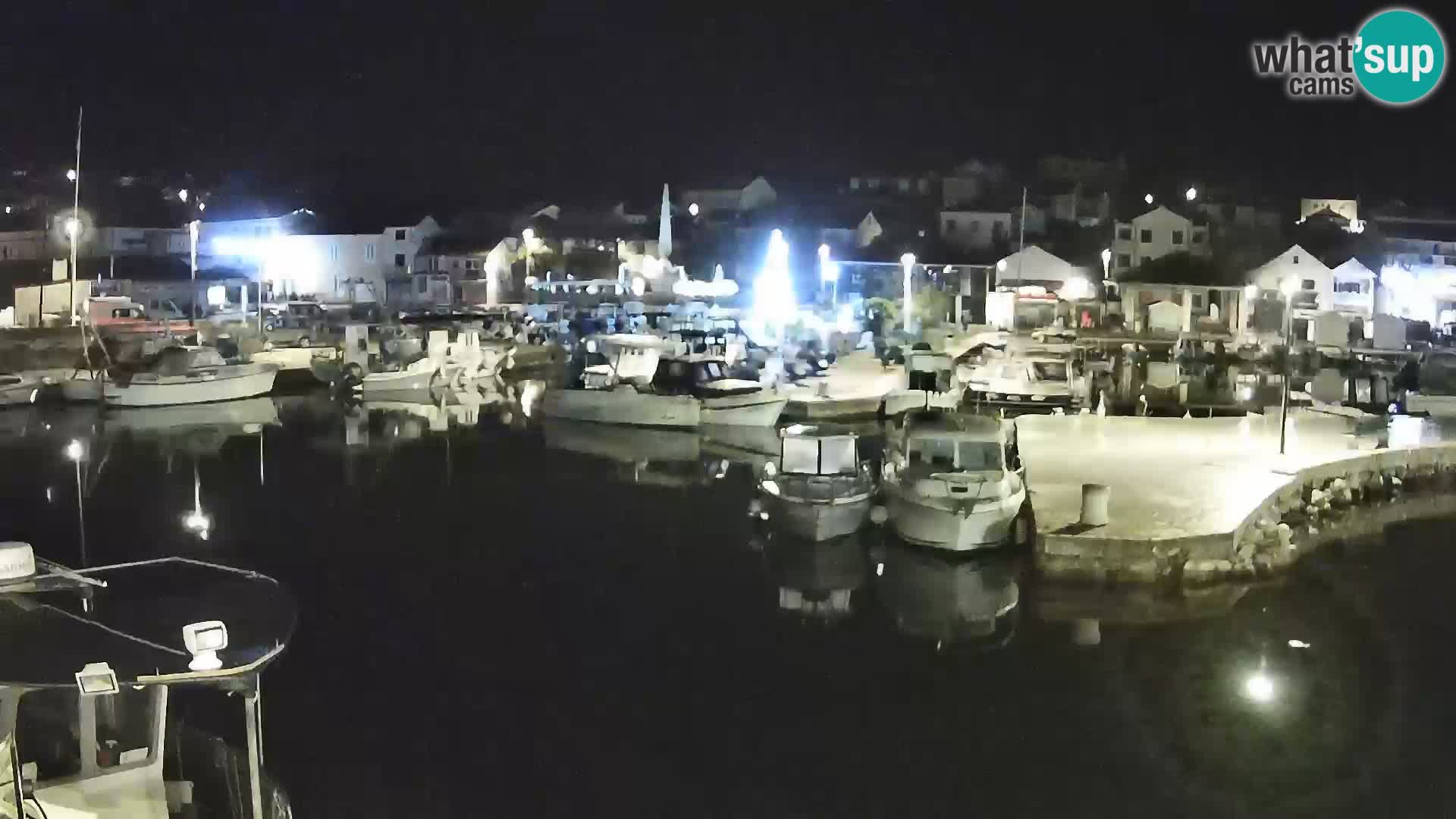 Webcam Tkon – marina and city