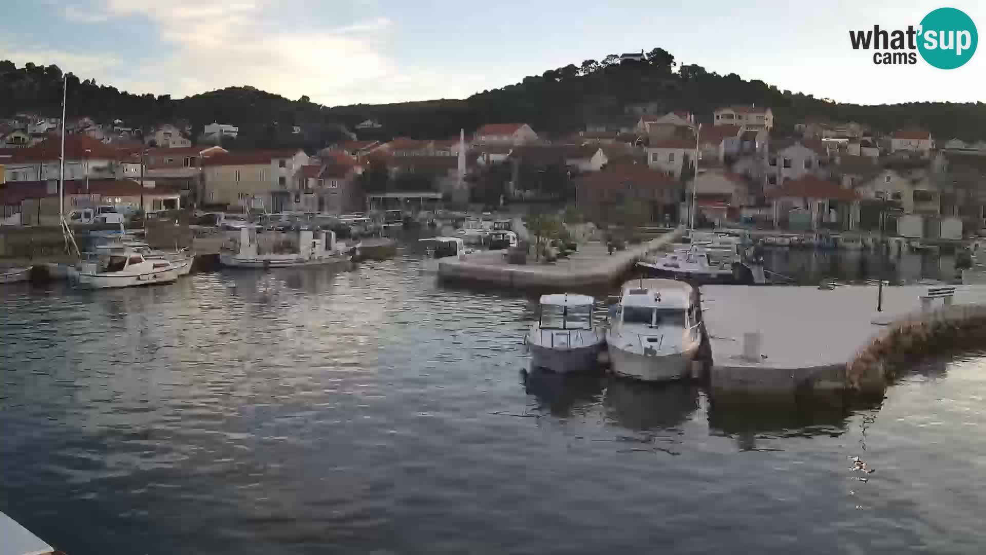 Web kamera Tkon – marina i grad