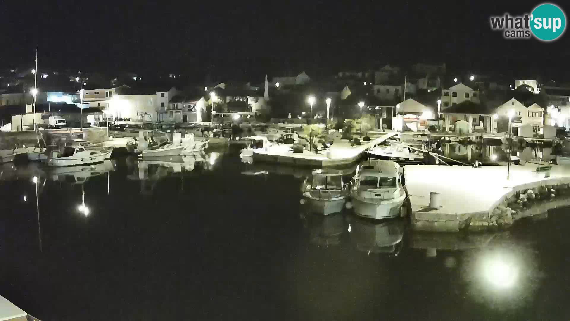 Webcam Tkon – marina and city