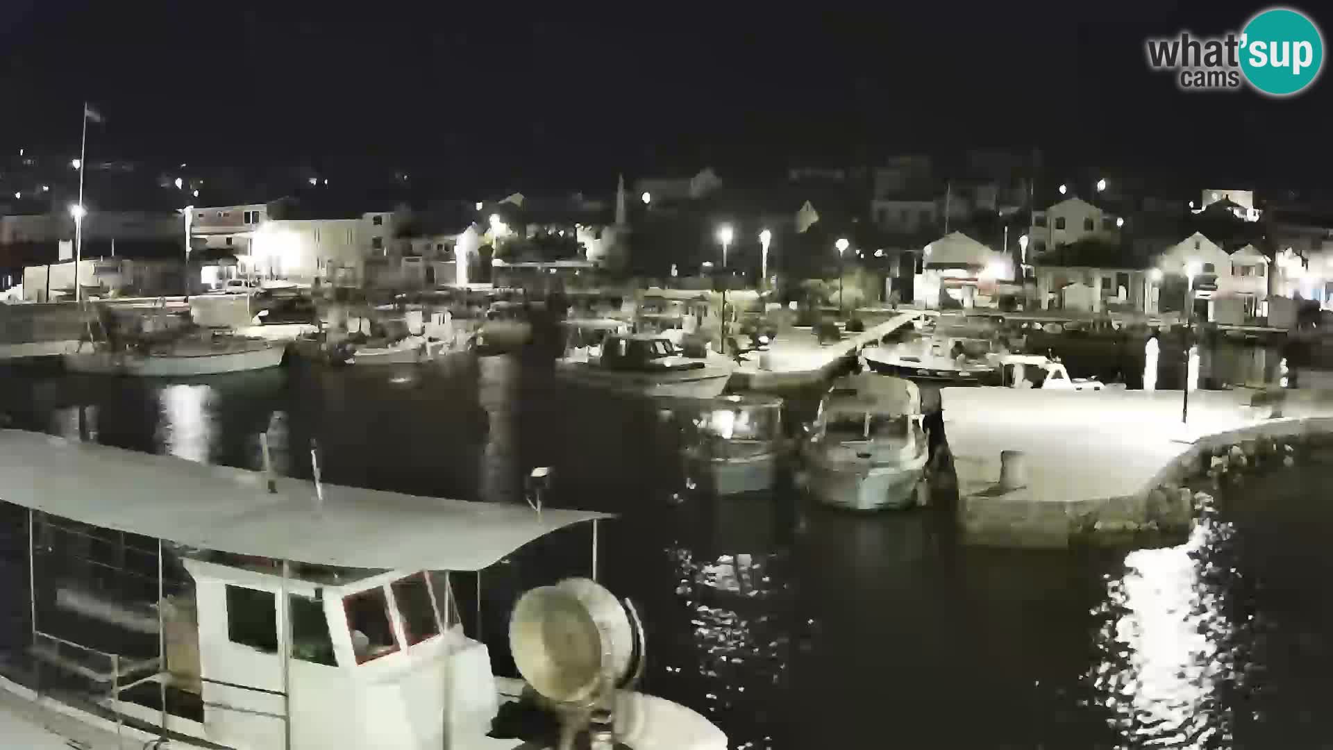 Webcam Tkon – marina and city