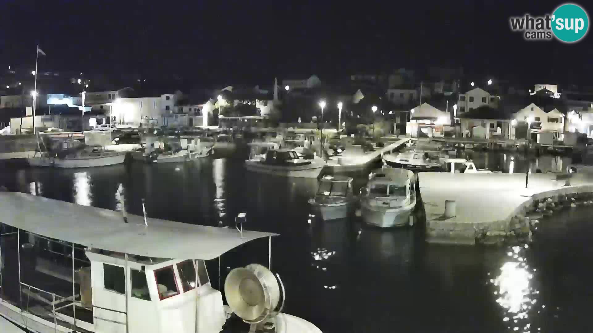 Webcam Tkon – marina and city