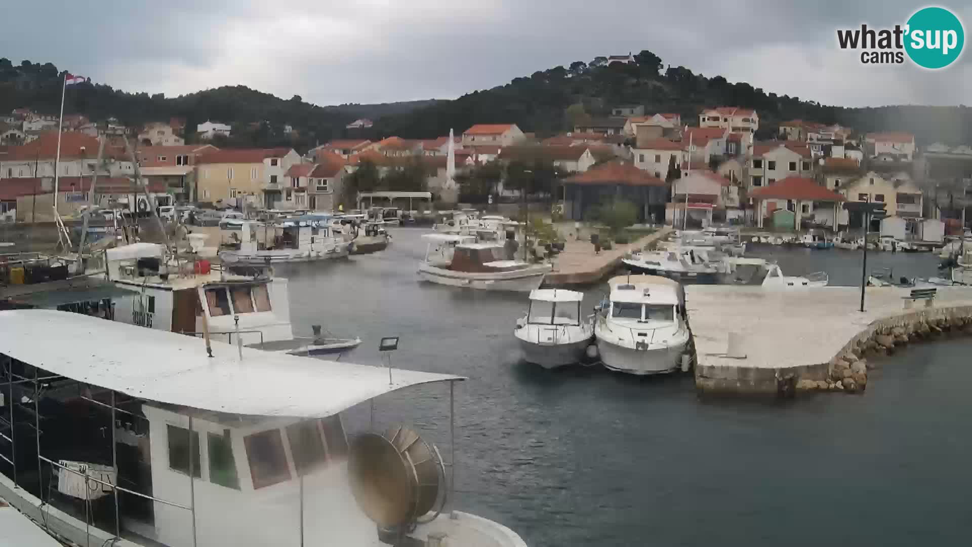 Web kamera Tkon – marina i grad