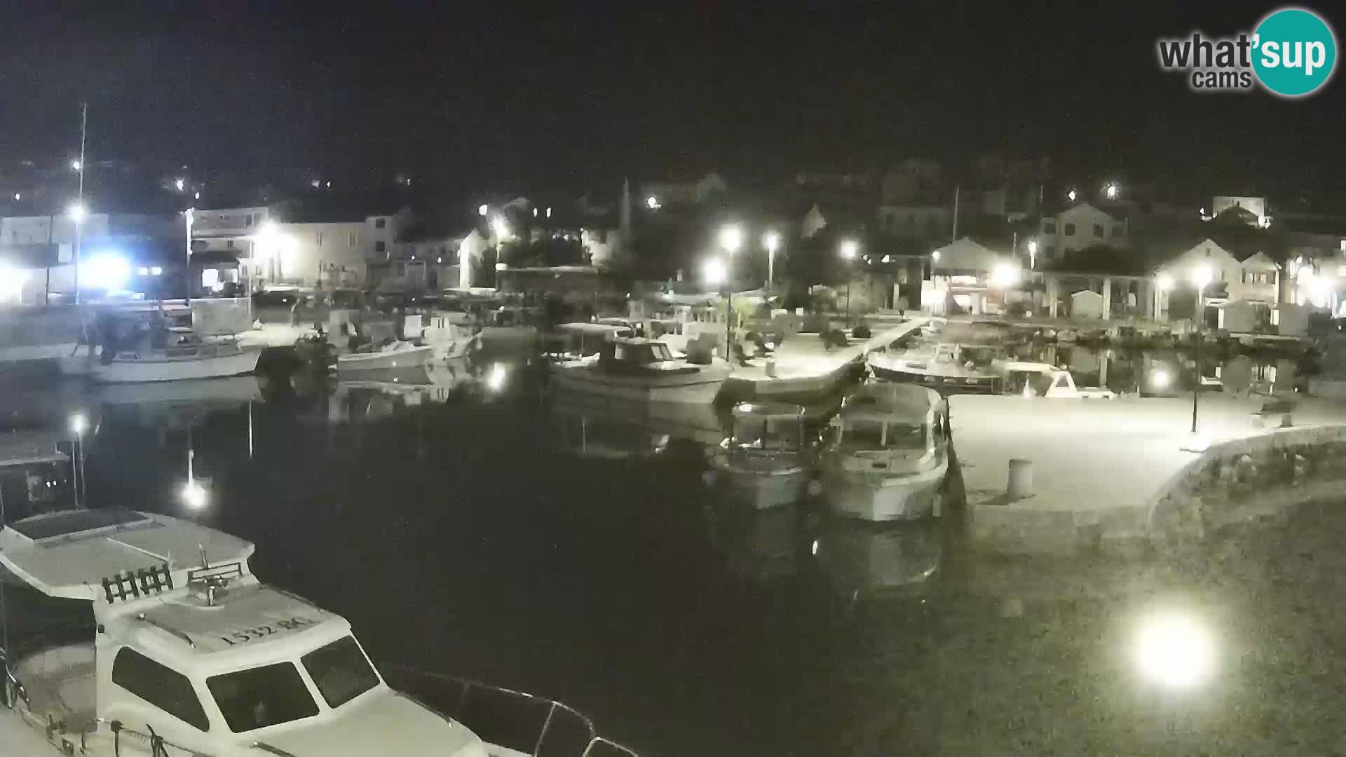 Webcam Tkon – marina and city