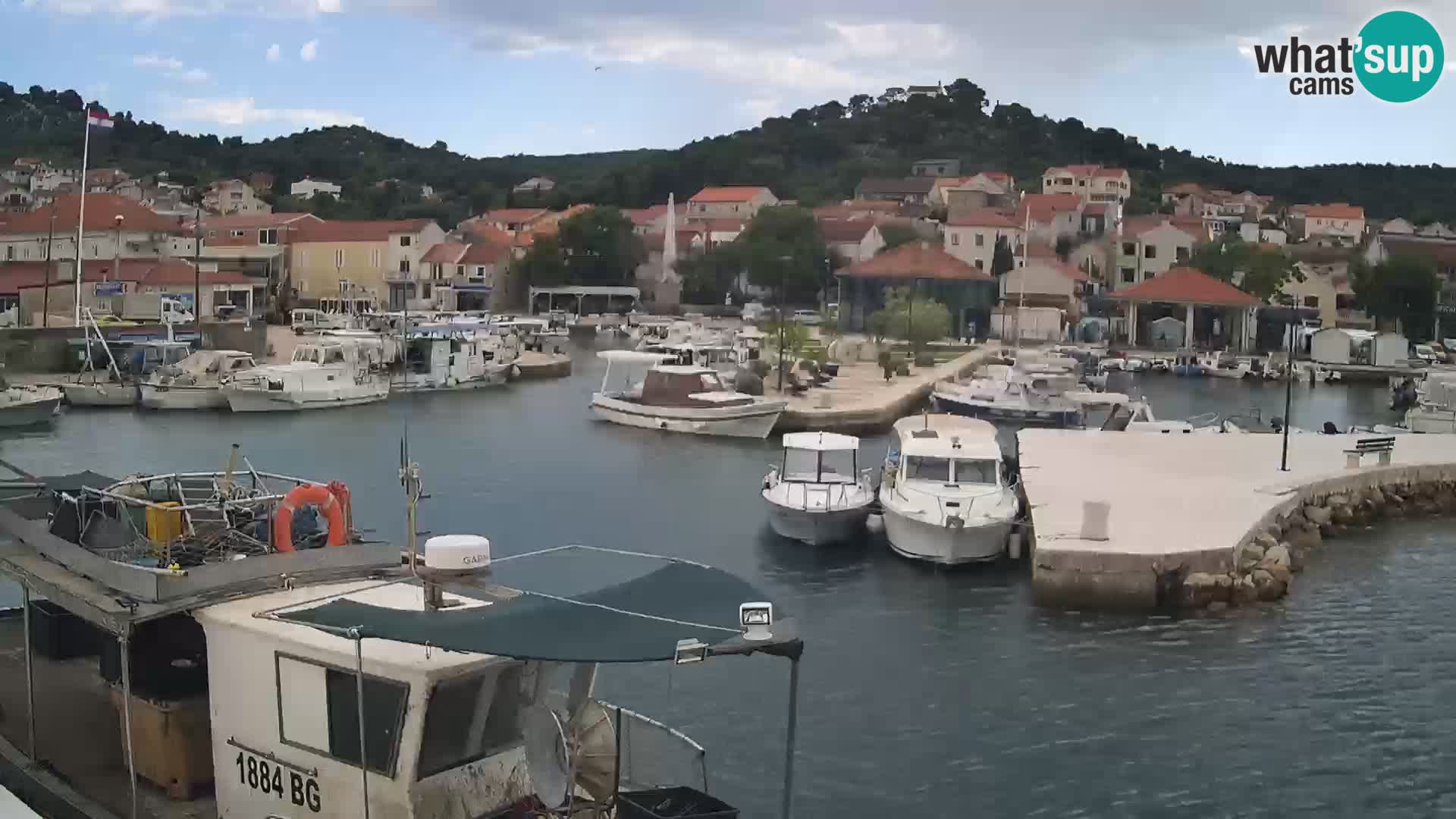 Web kamera Tkon – marina i grad