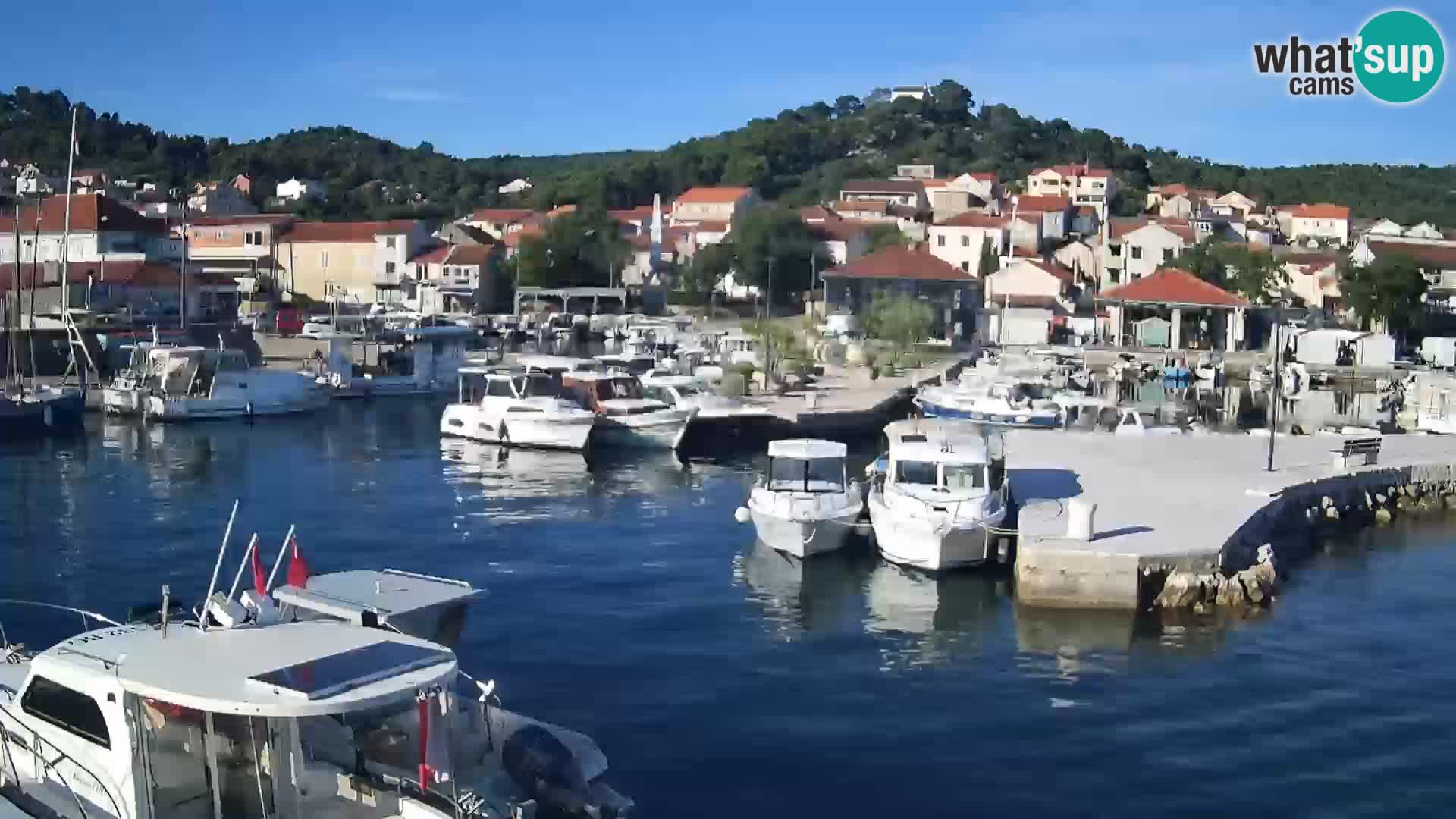 Web kamera Tkon – marina i grad