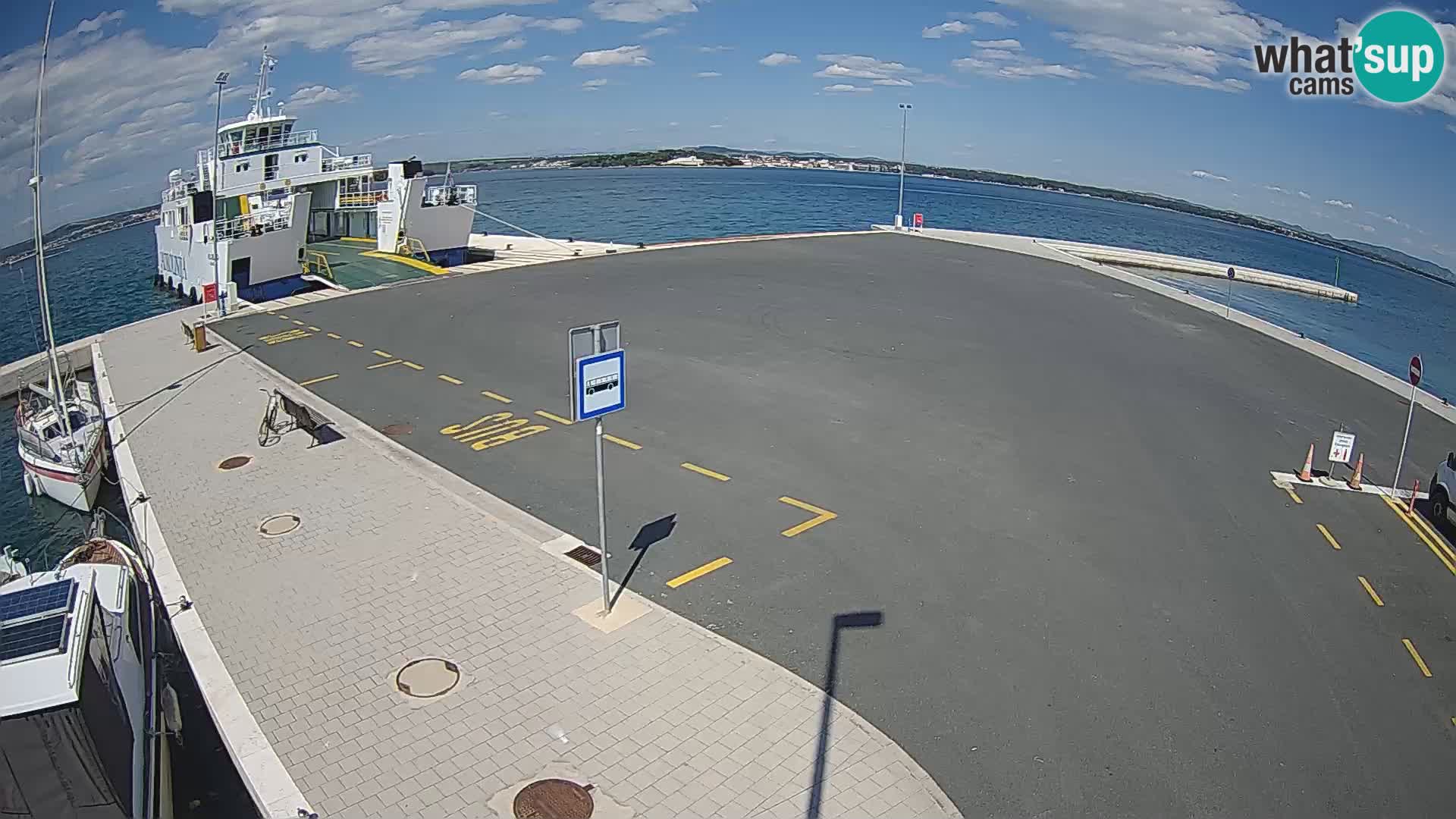 Tkon Live cam – Fähre – Dalmatien – Kroatien