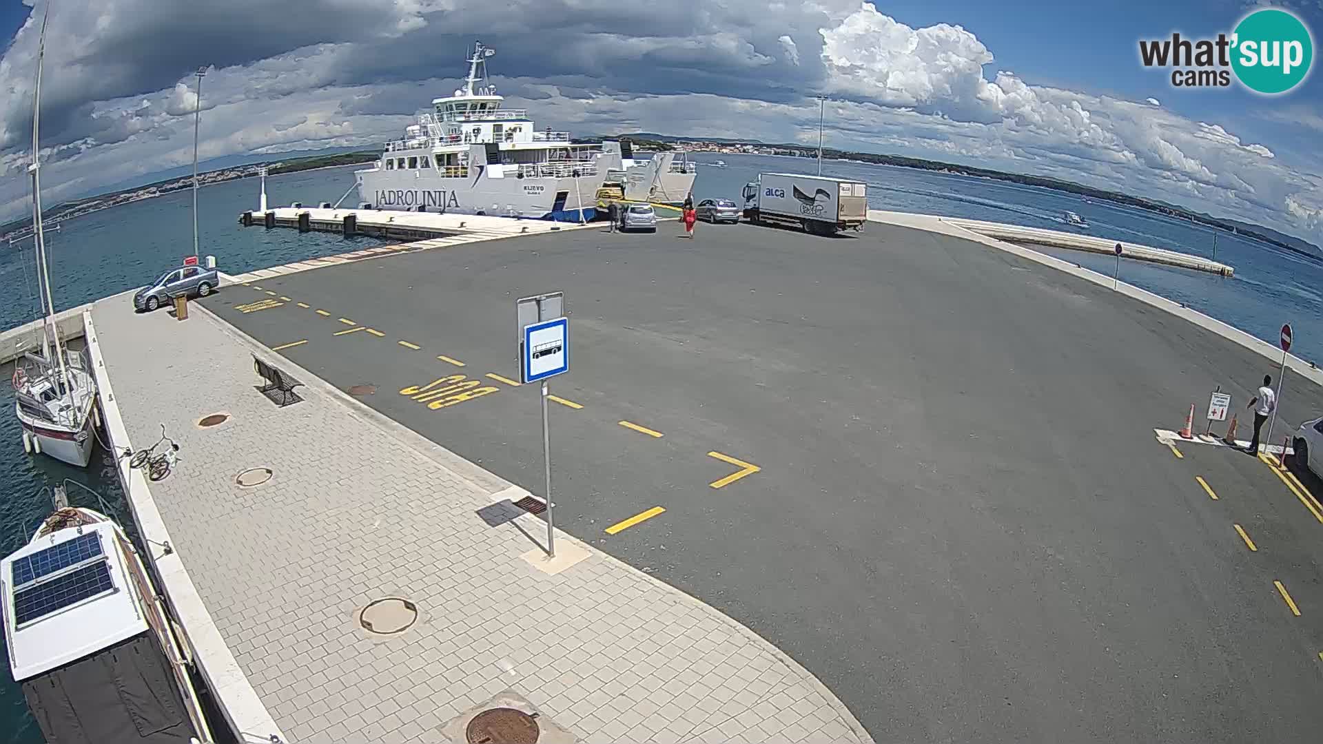 Tkon Live cam – traghetto – Dalmazia – Croazia
