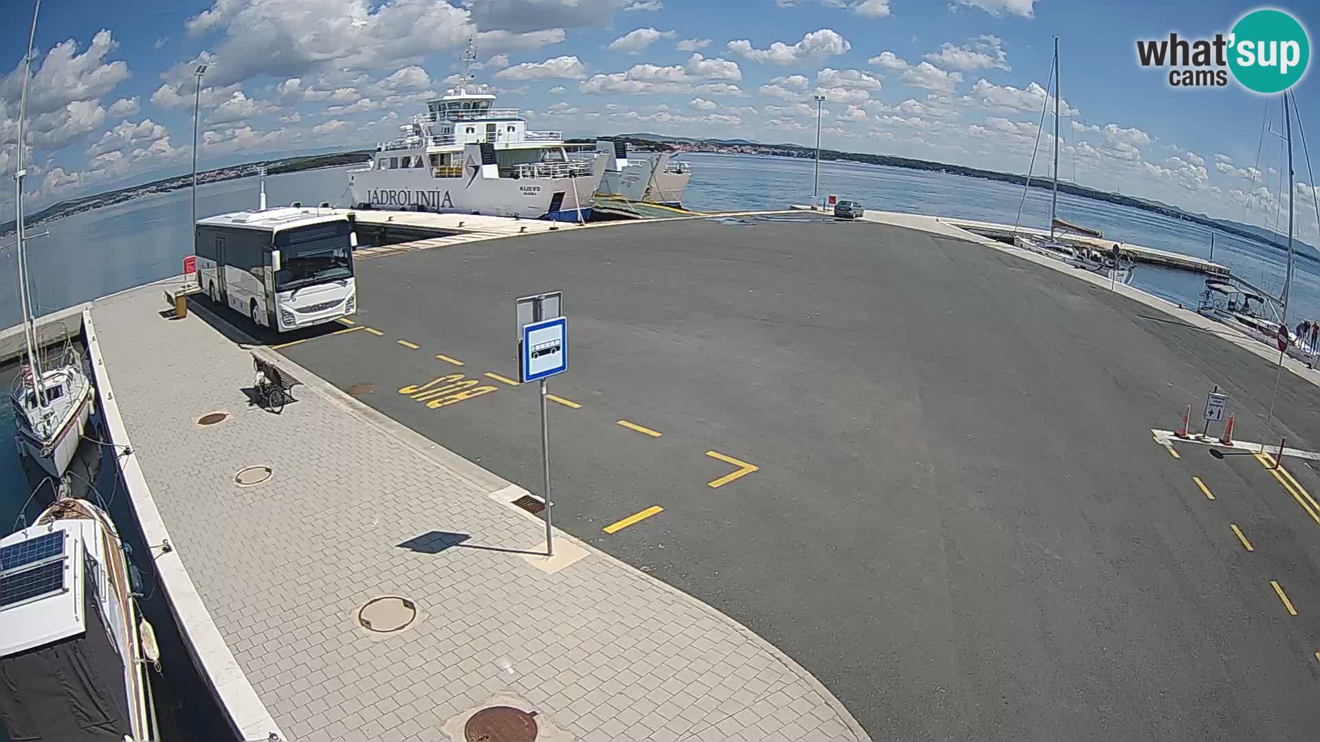 Tkon Live cam – Fähre – Dalmatien – Kroatien