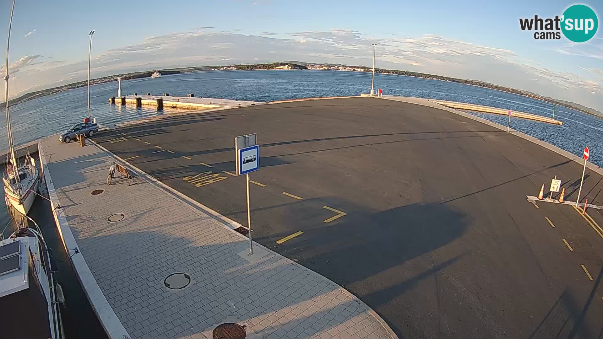 Tkon Live cam – traghetto – Dalmazia – Croazia