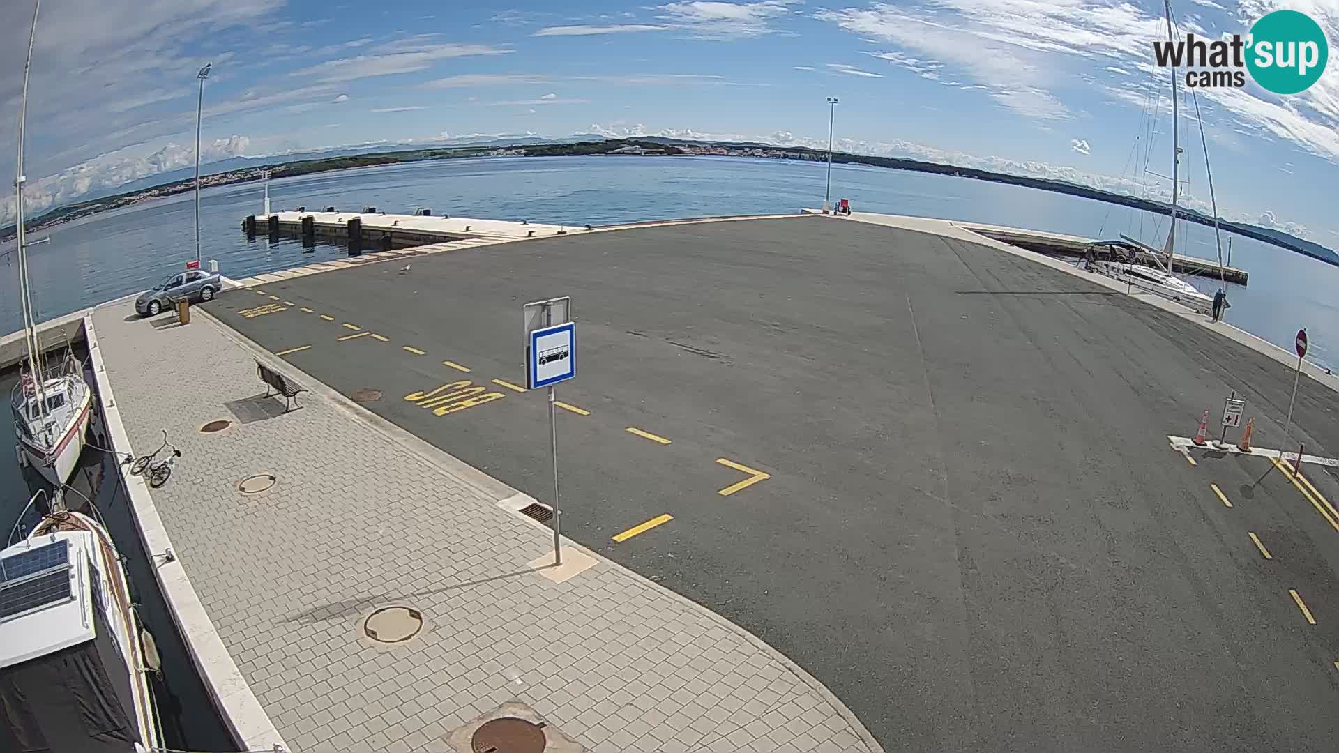 Tkon Live cam – ferry – Dalmatia – Croatia