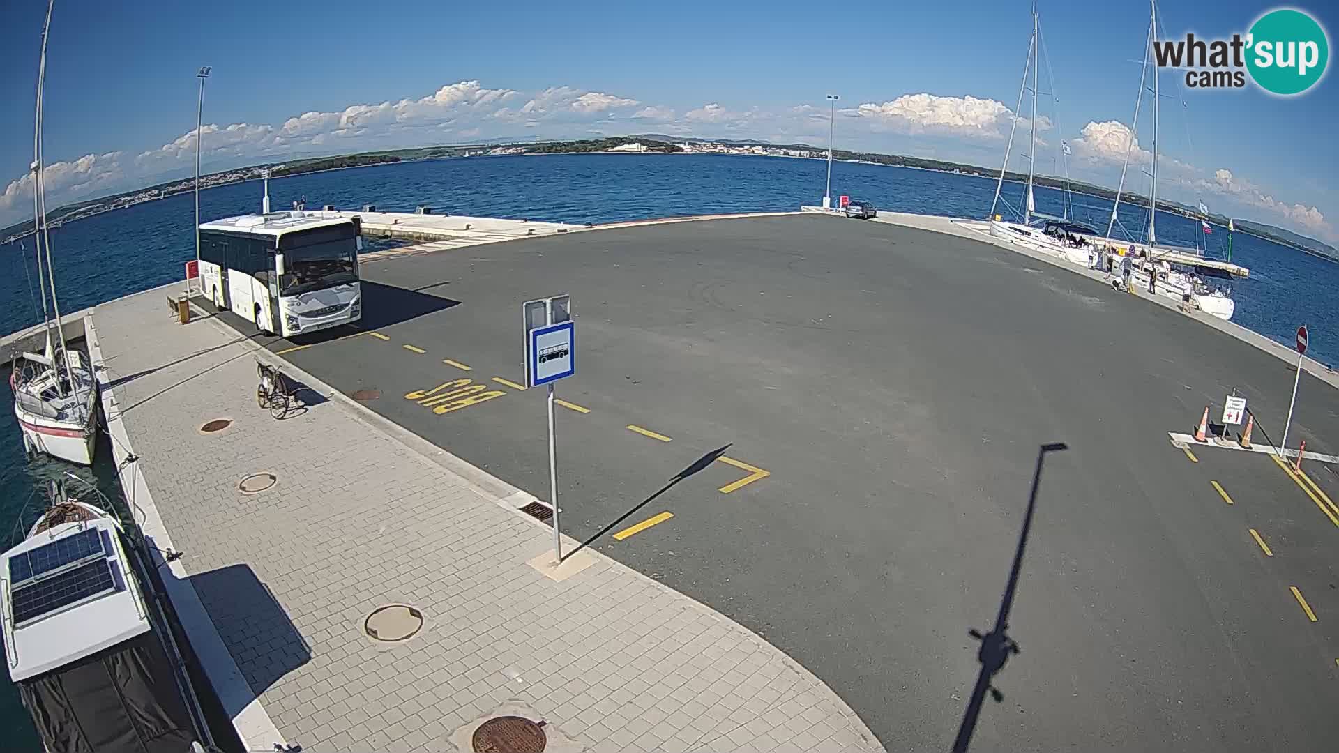 Tkon camera en vivo – Transportar – Dalmacia – Croacia
