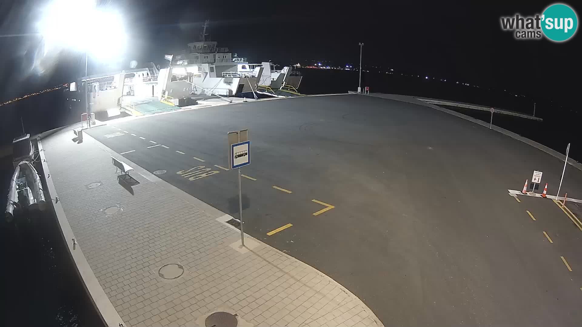 Tkon Live cam – ferry – Dalmatia – Croatia