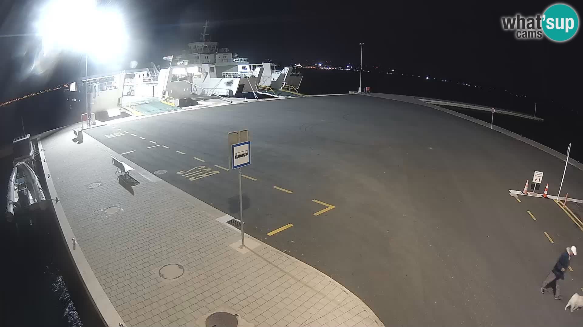 Tkon Live cam – ferry – Dalmatia – Croatia