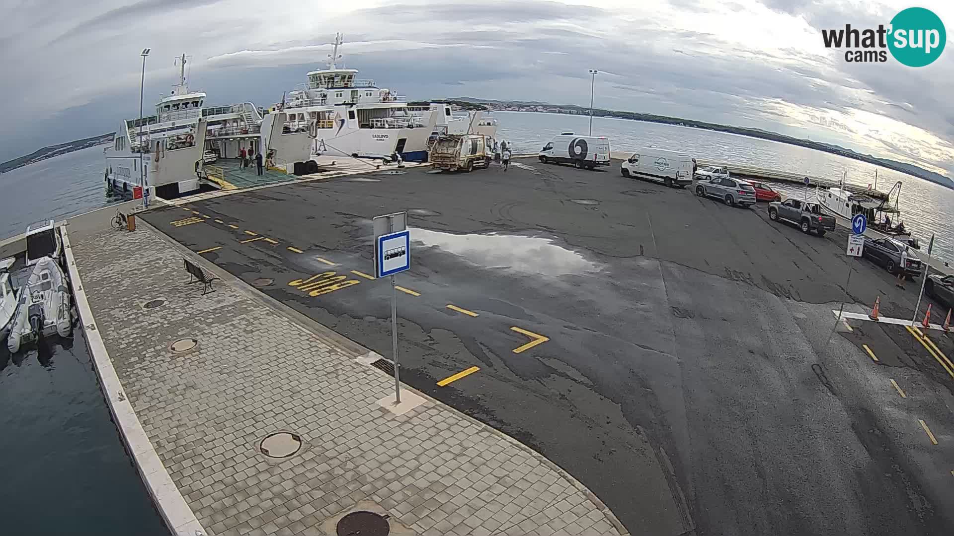 Tkon Live cam – ferry – Dalmatia – Croatia