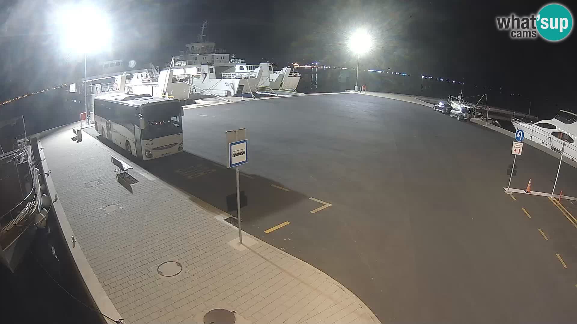 Tkon Live cam – ferry – Dalmatia – Croatia