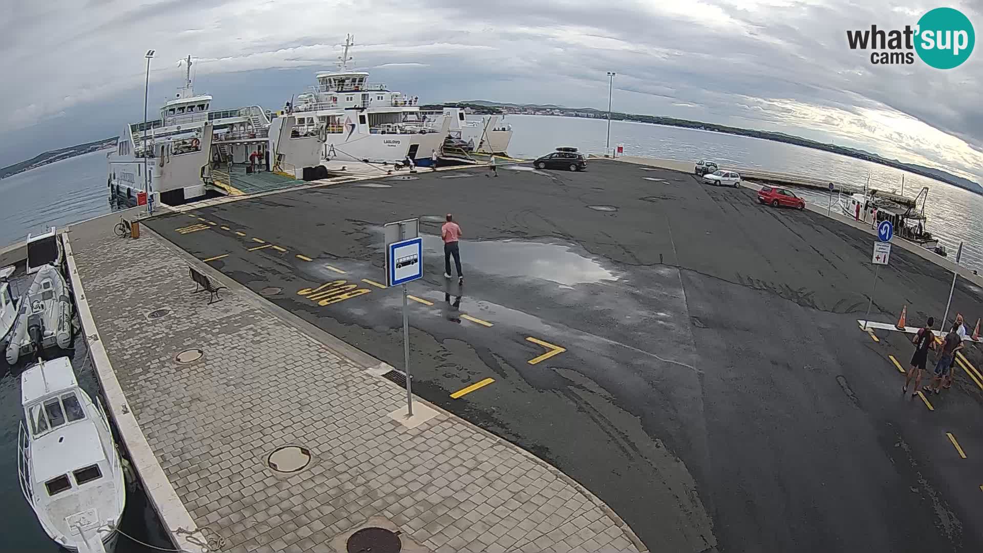 Tkon Live cam – ferry – Dalmatia – Croatia