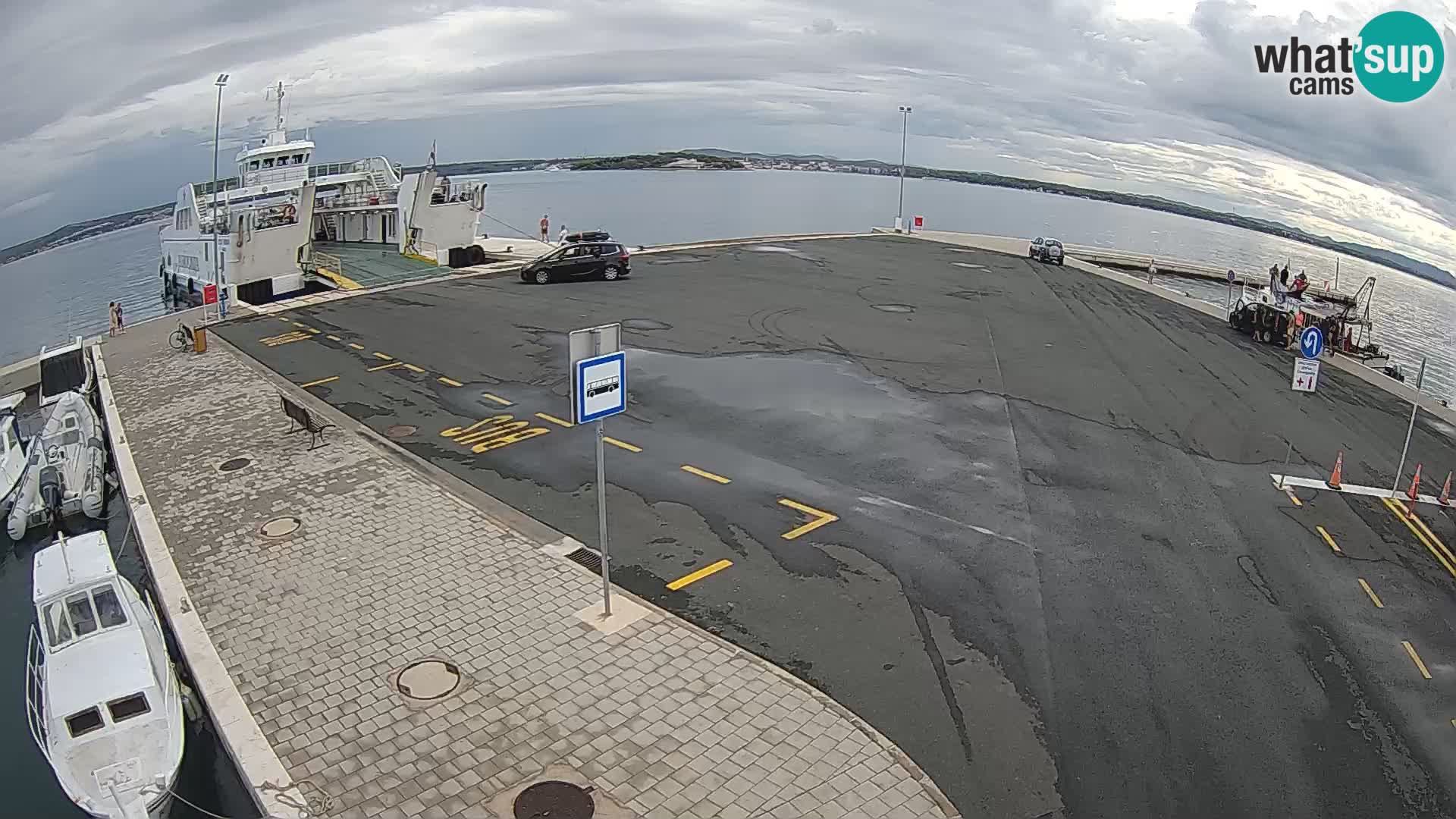 Tkon Live cam – ferry – Dalmatia – Croatia