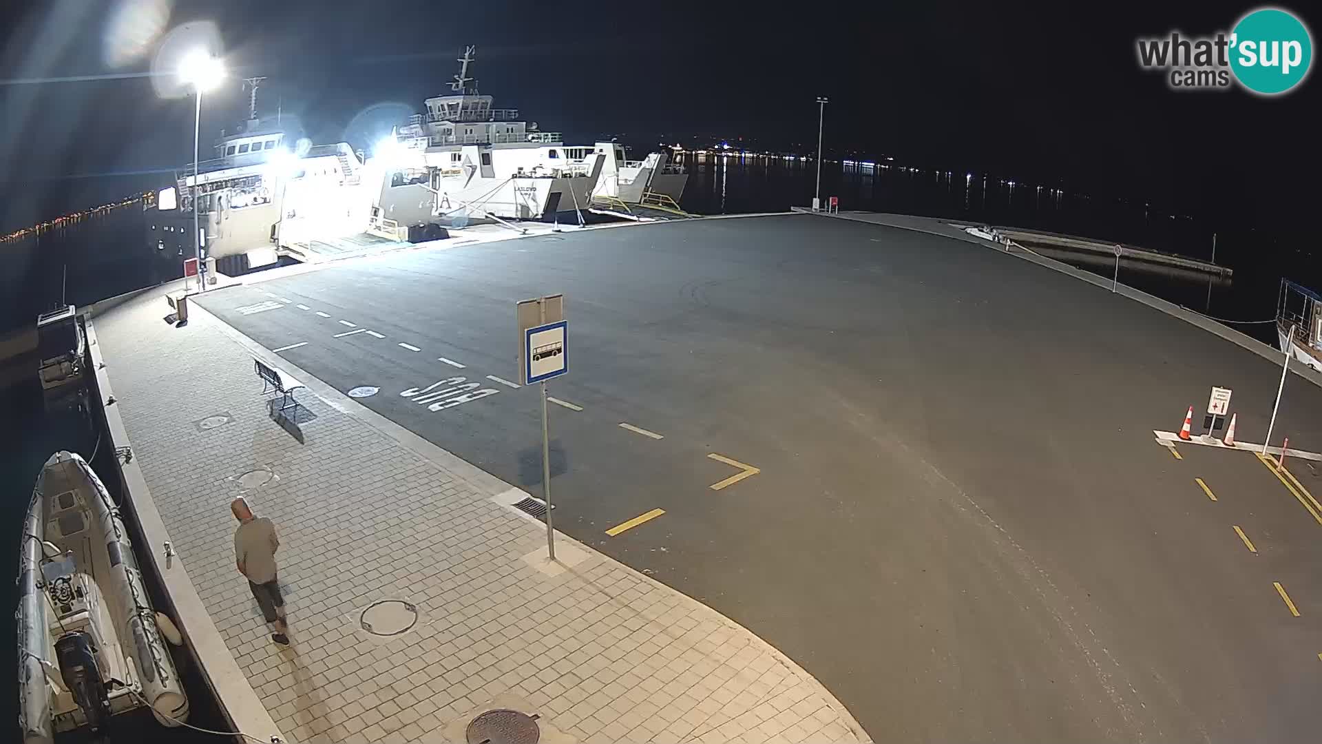 Tkon Live cam – Fähre – Dalmatien – Kroatien