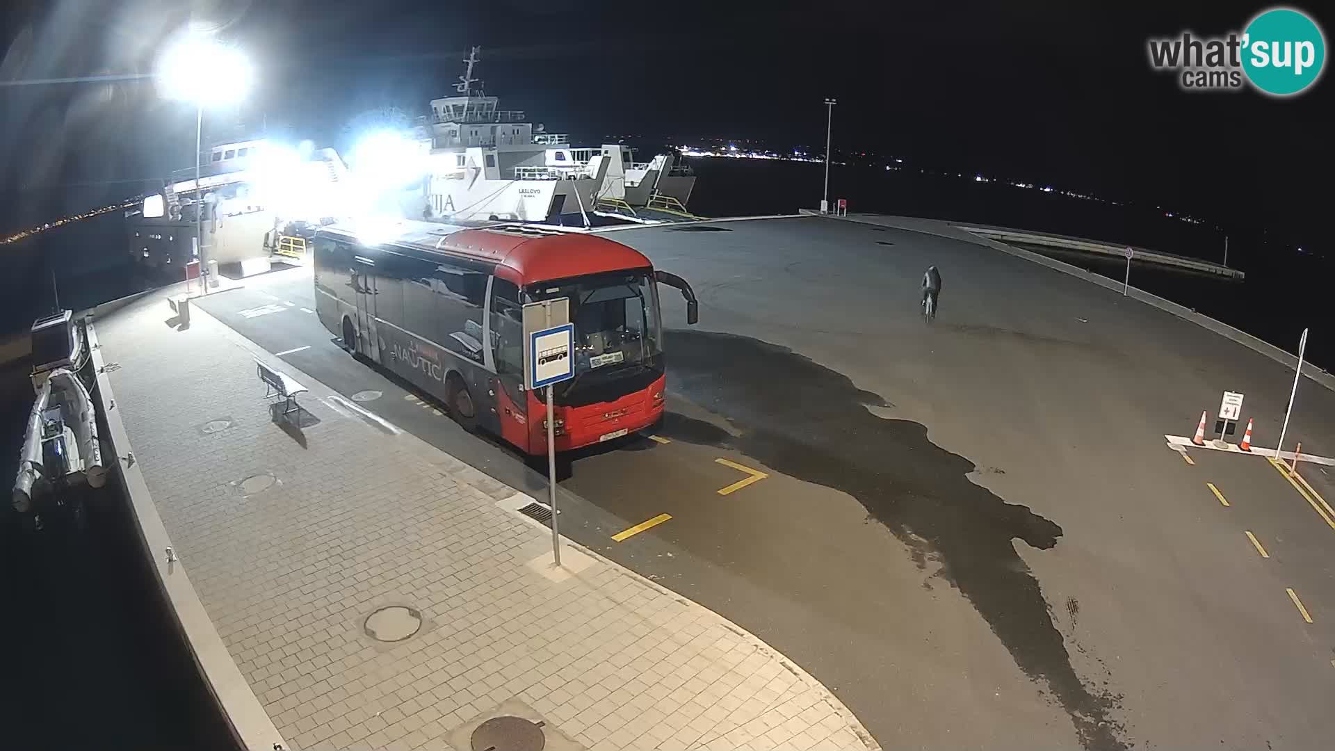 Tkon Live cam – ferry – Dalmatia – Croatia