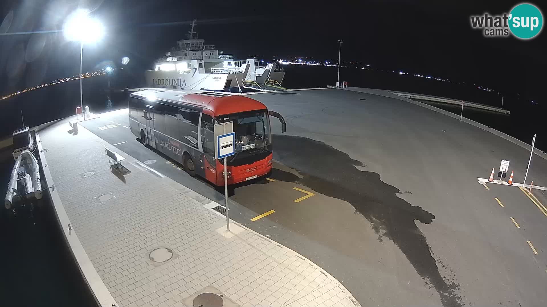 Tkon Live cam – ferry – Dalmatia – Croatia