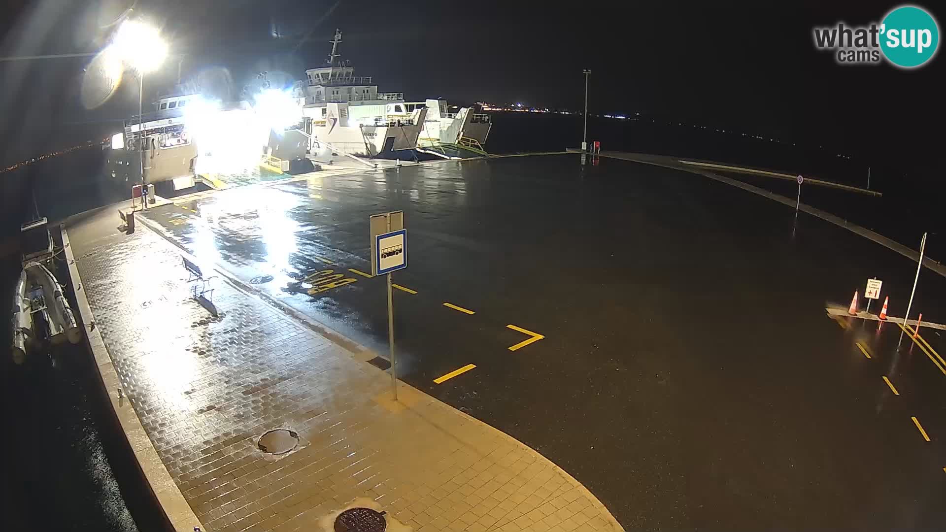 Tkon Live cam – ferry – Dalmatia – Croatia