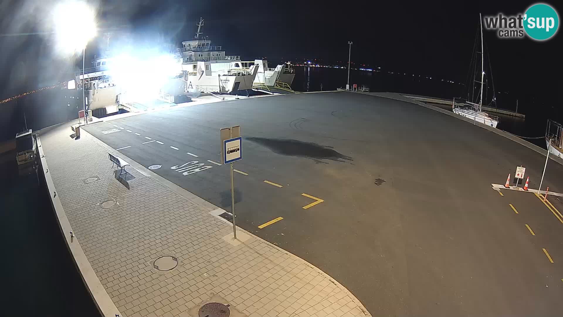 Tkon Live cam – Fähre – Dalmatien – Kroatien