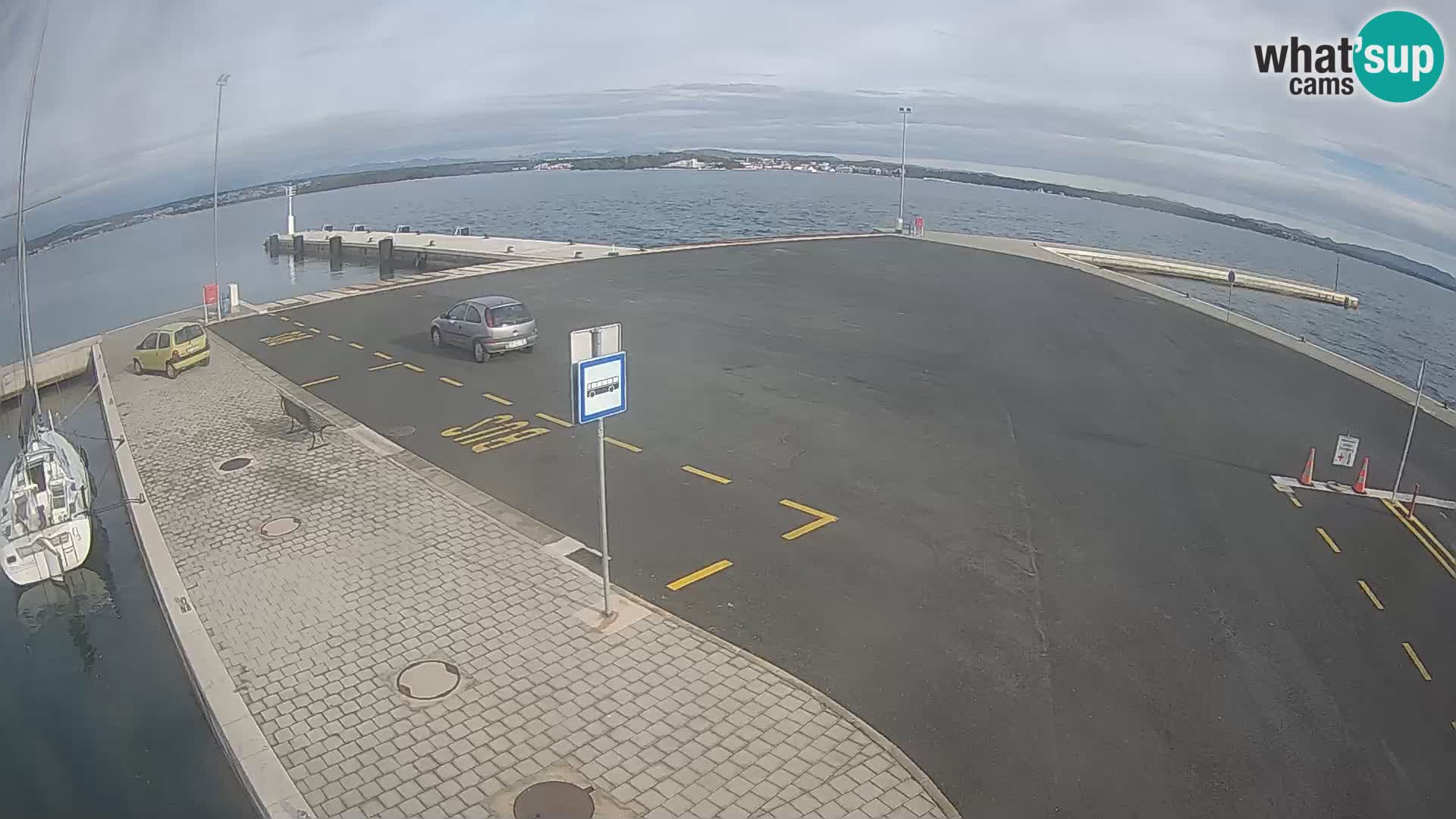 Tkon Live cam – ferry – Dalmatia – Croatia