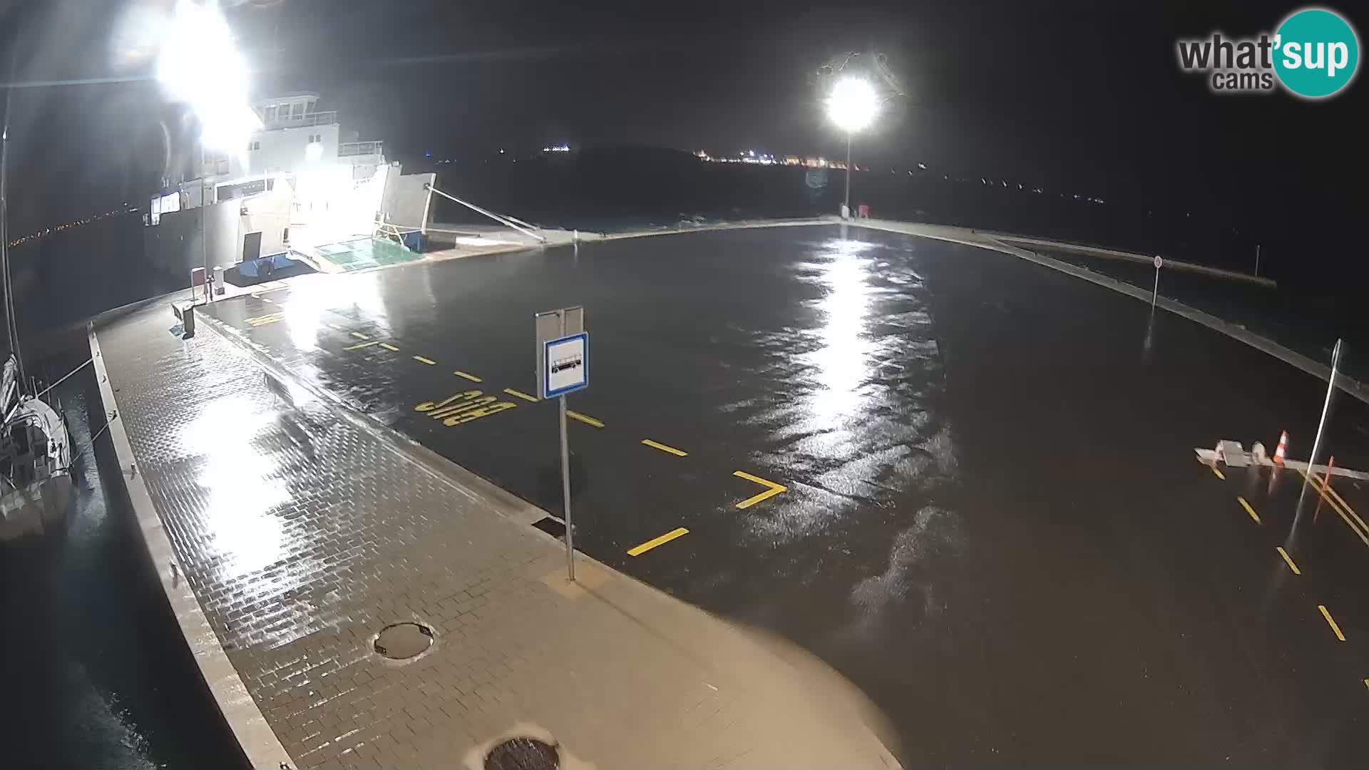 Tkon Live cam – ferry – Dalmatia – Croatia