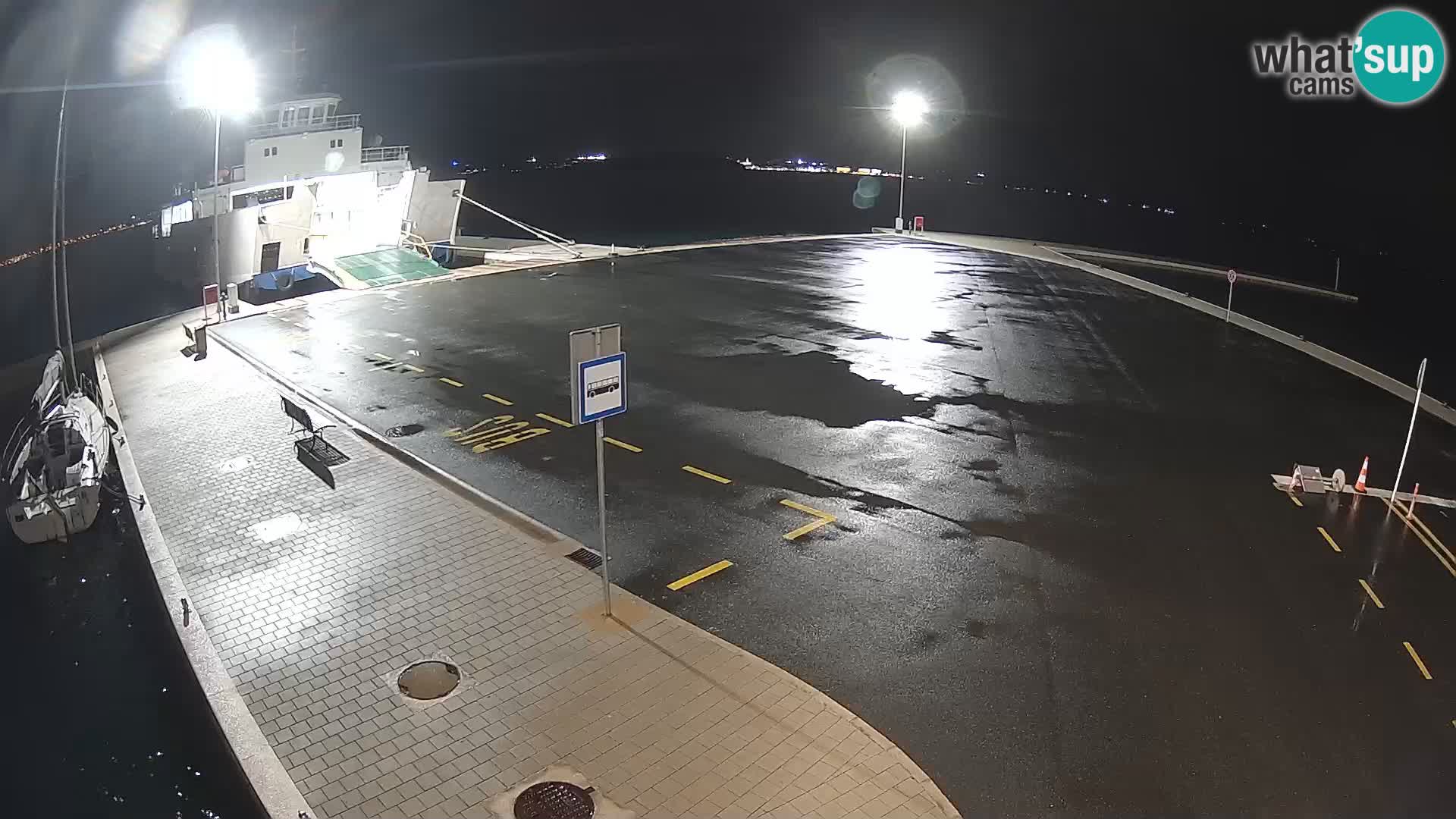 Tkon Live cam – ferry – Dalmatia – Croatia