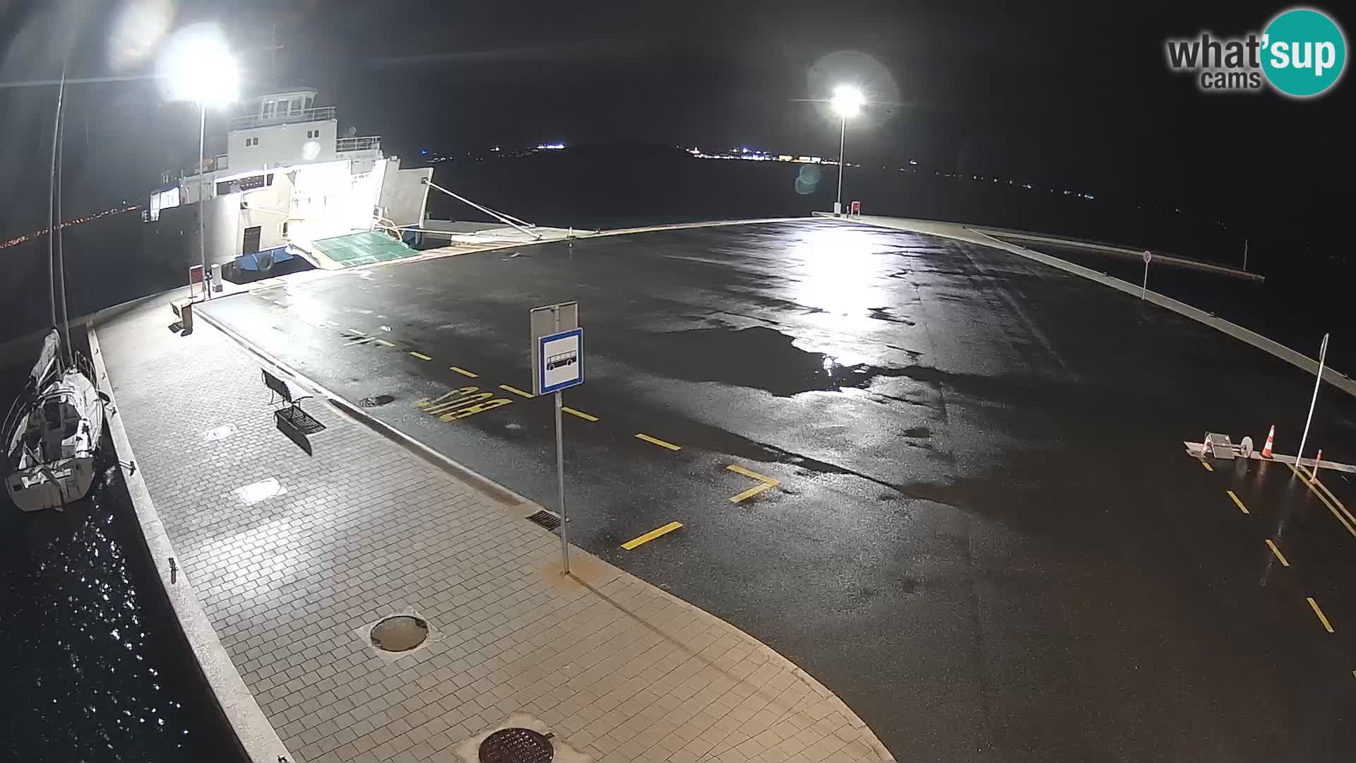 Tkon Live cam – ferry – Dalmatia – Croatia