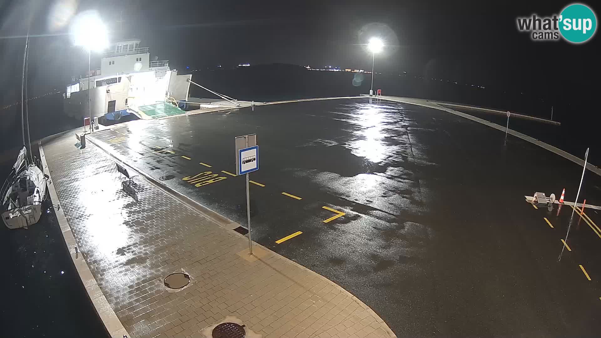 Tkon Live cam – ferry – Dalmatia – Croatia