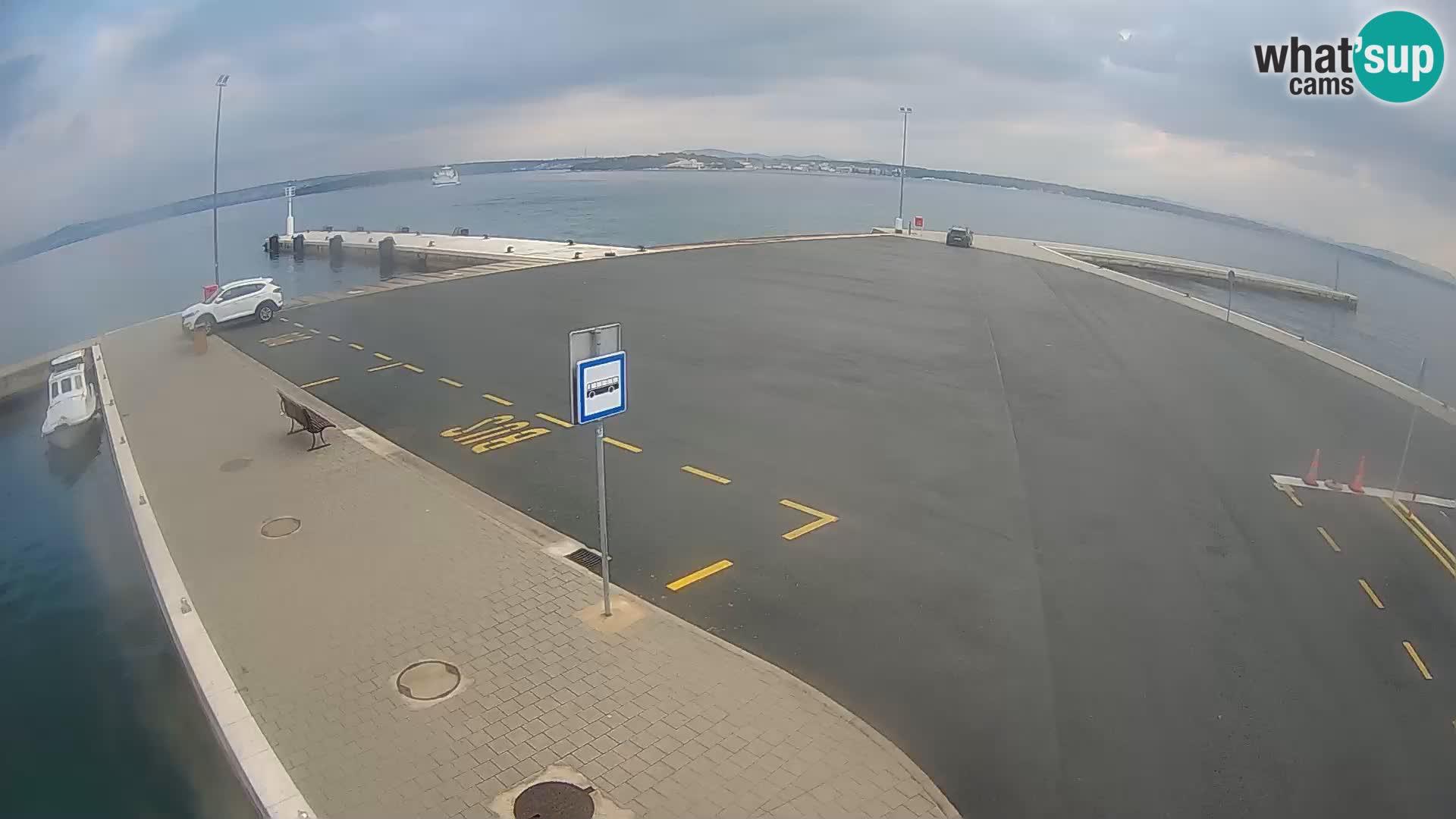 Tkon Live cam – ferry – Dalmatia – Croatia