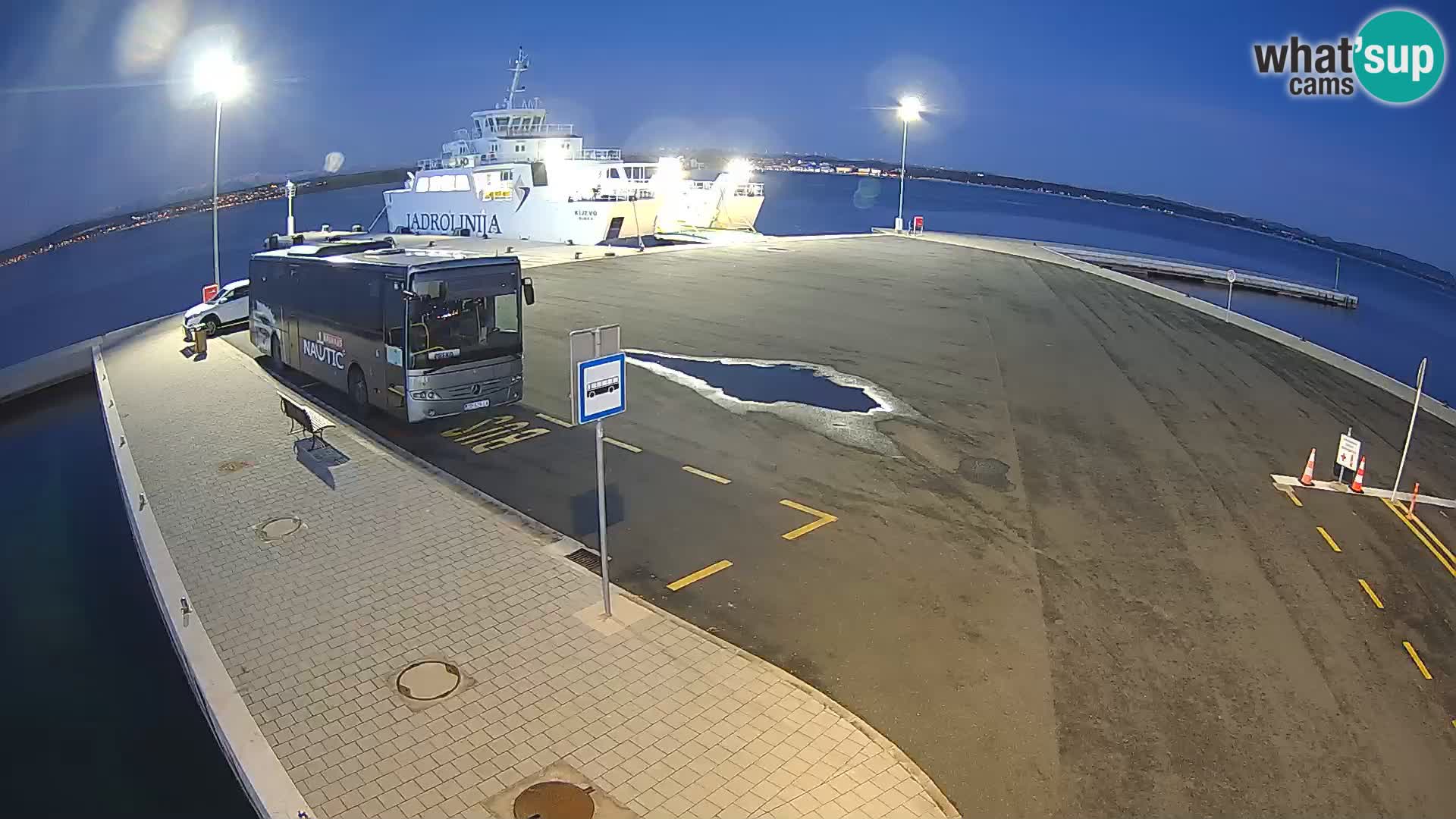 Tkon Live cam – ferry – Dalmatia – Croatia